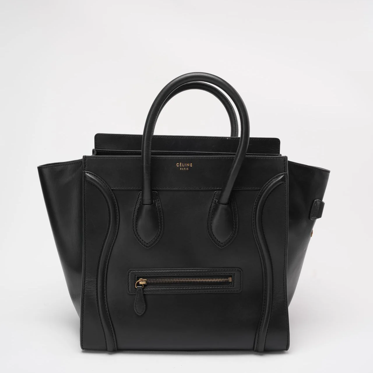 Celine Black Luggage Medium Tote 2012