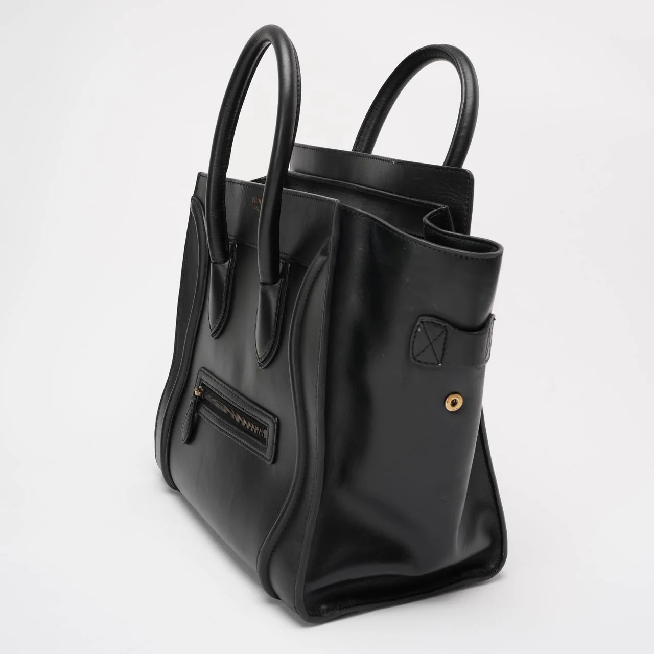 Celine Black Luggage Medium Tote 2012