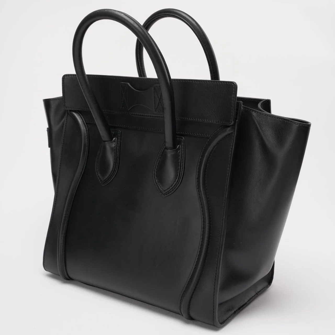 Celine Black Luggage Medium Tote 2012