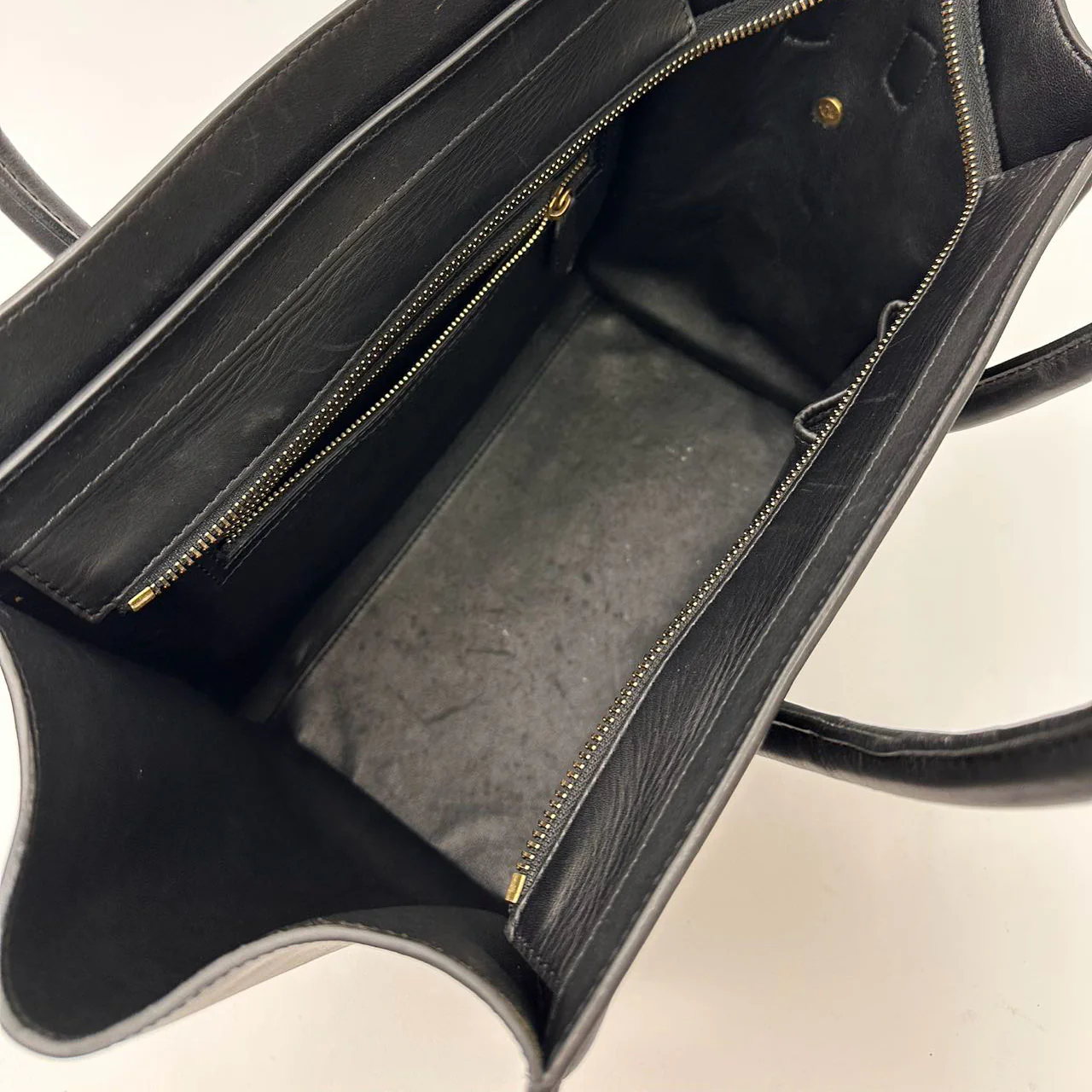 Celine Black Luggage Medium Tote 2012