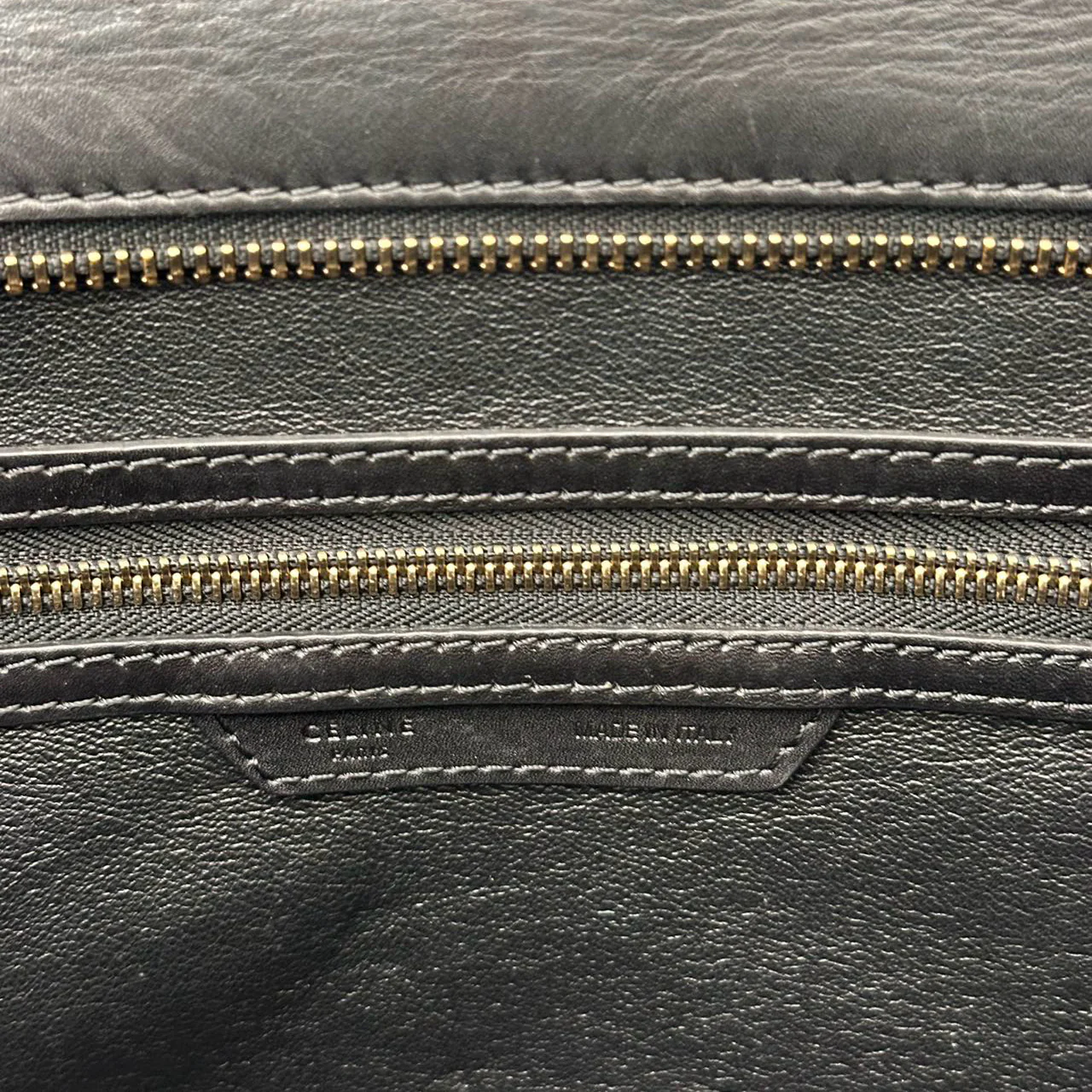 Celine Black Luggage Medium Tote 2012