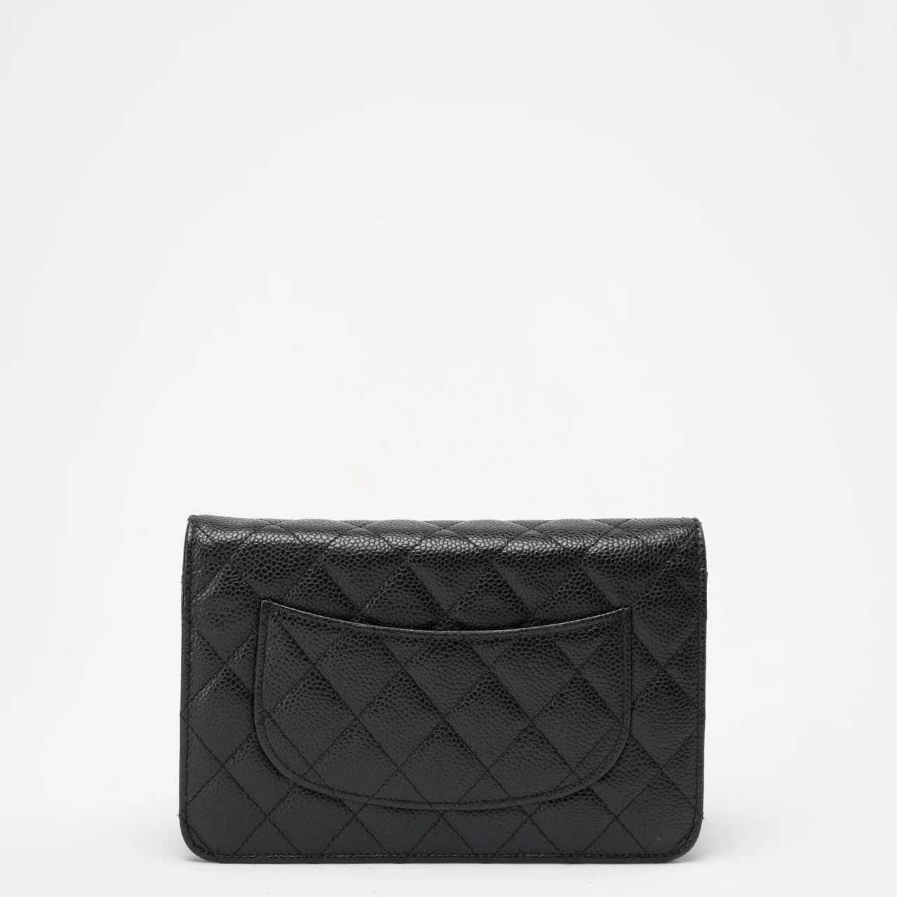 Chanel Black Classic Wallet on Chain (WOC) Caviar 2013-2014