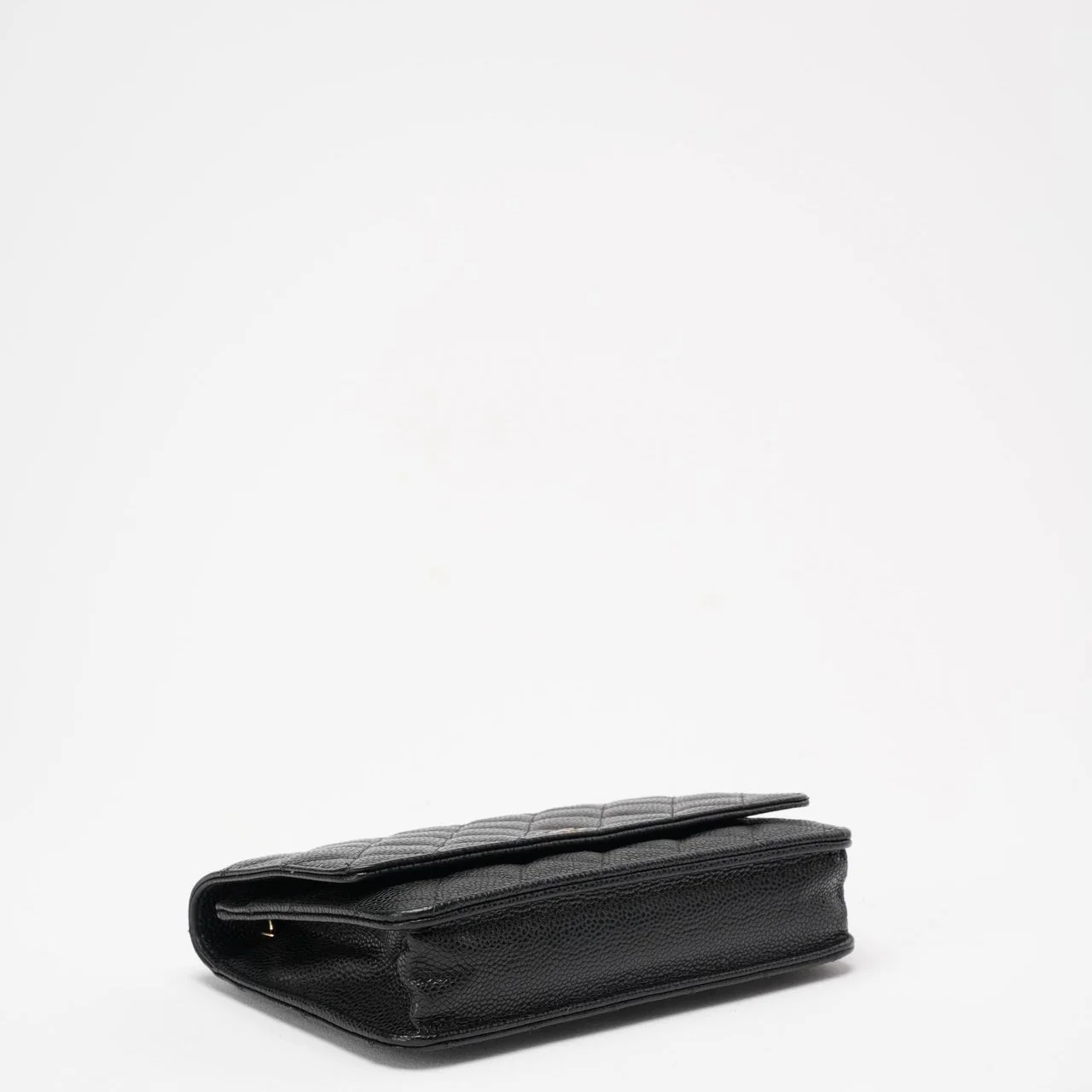 Chanel Black Classic Wallet on Chain (WOC) Caviar 2013-2014