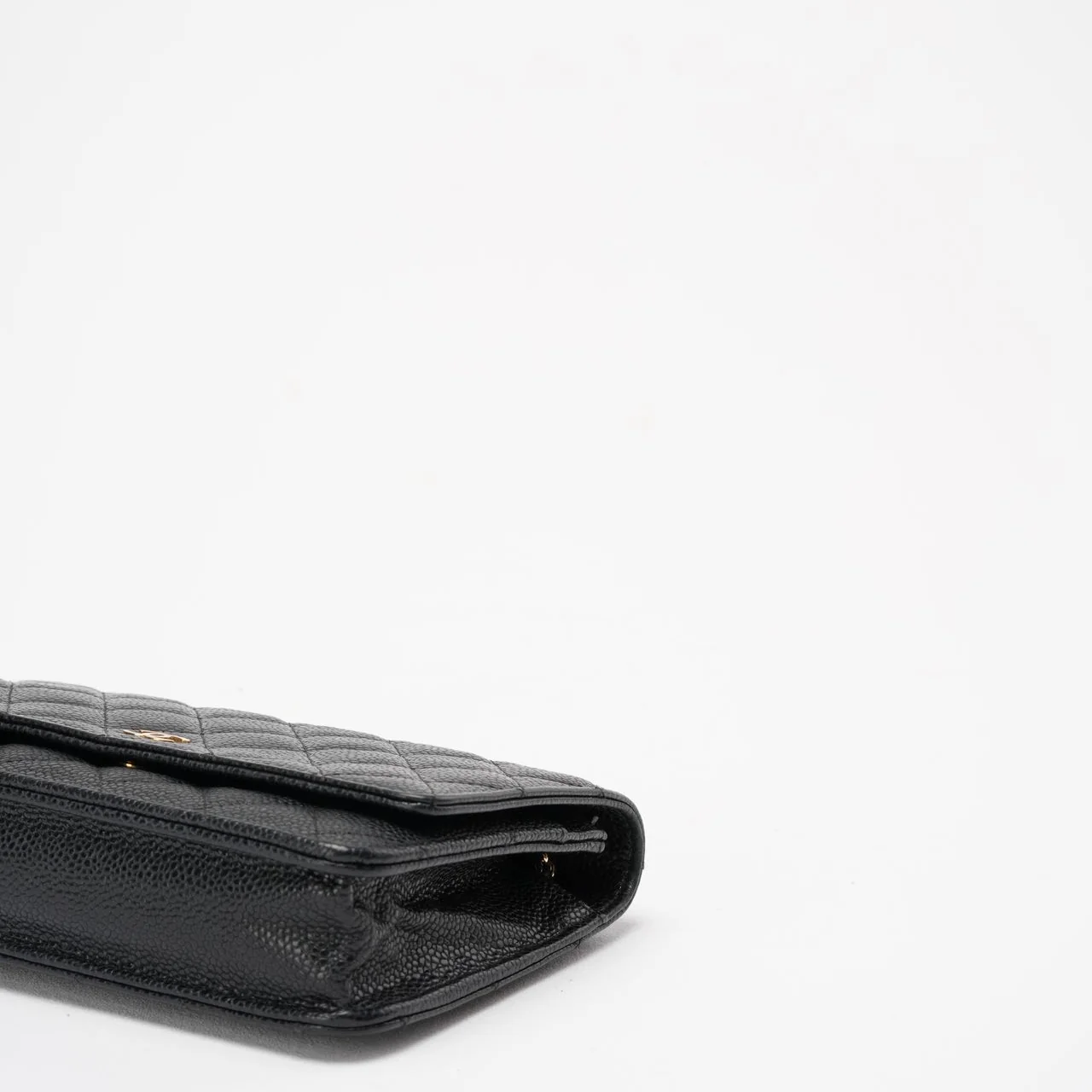 Chanel Black Classic Wallet on Chain (WOC) Caviar 2013-2014