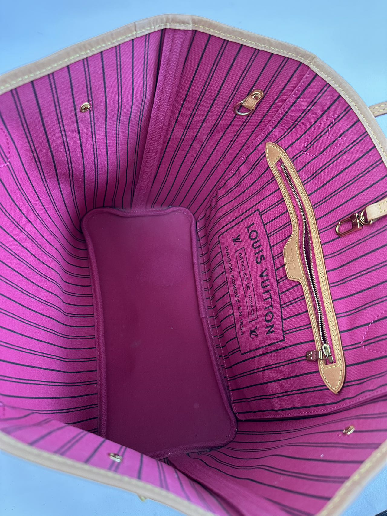 Louis Vuitton Monogram Neverfull MM Tote Bag 2019