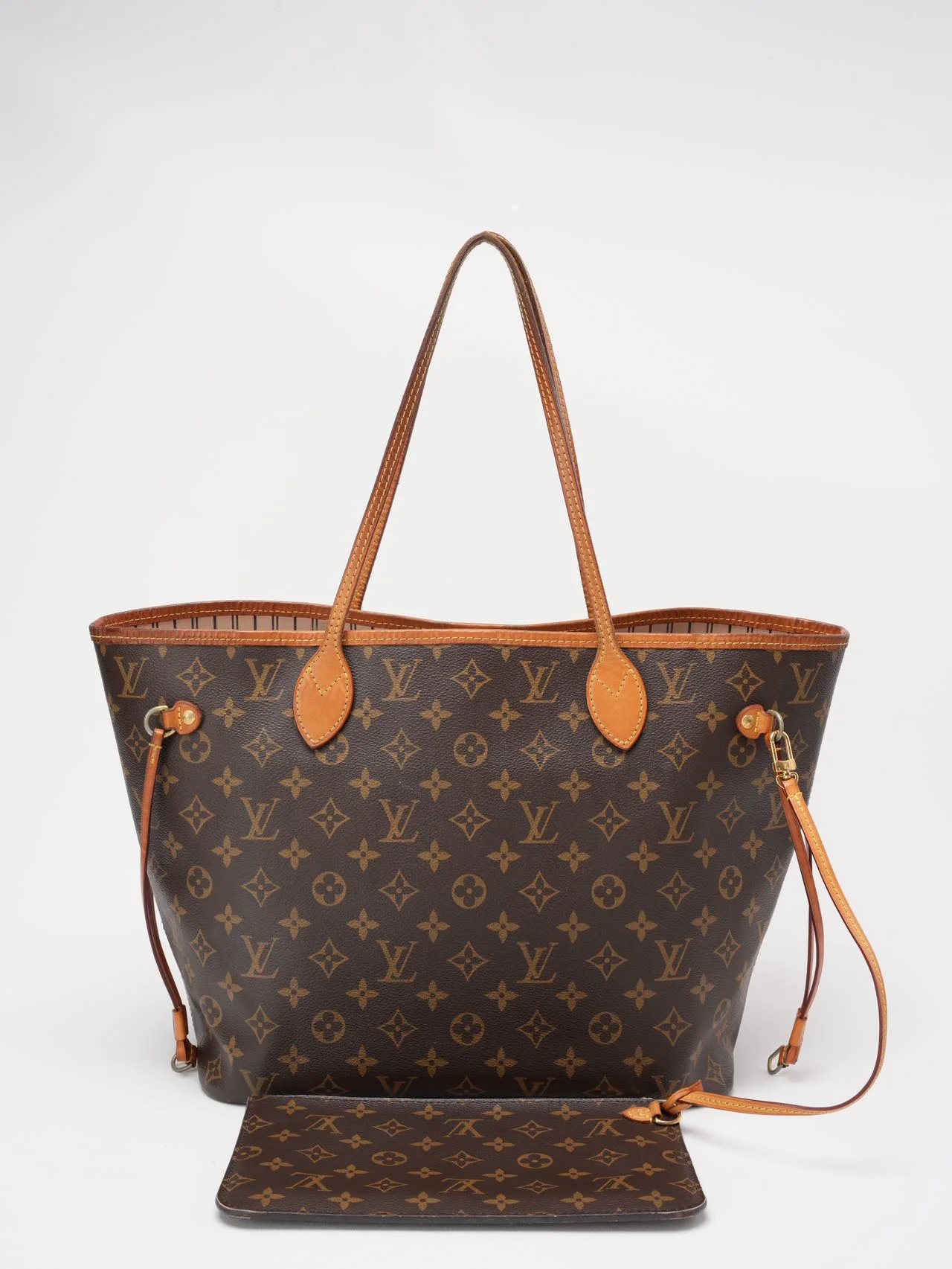 Louis Vuitton Monogram Neverfull MM Tote Bag 2015