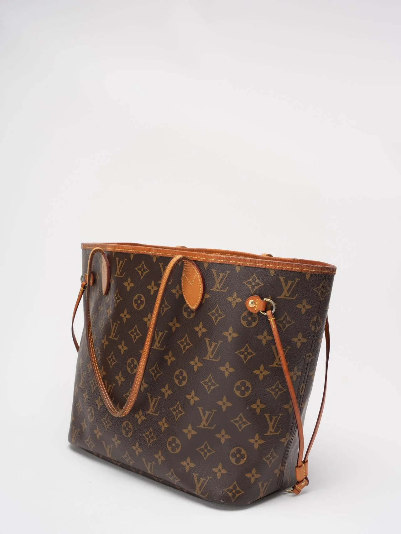 Louis Vuitton Monogram Neverfull MM Tote Bag 2015