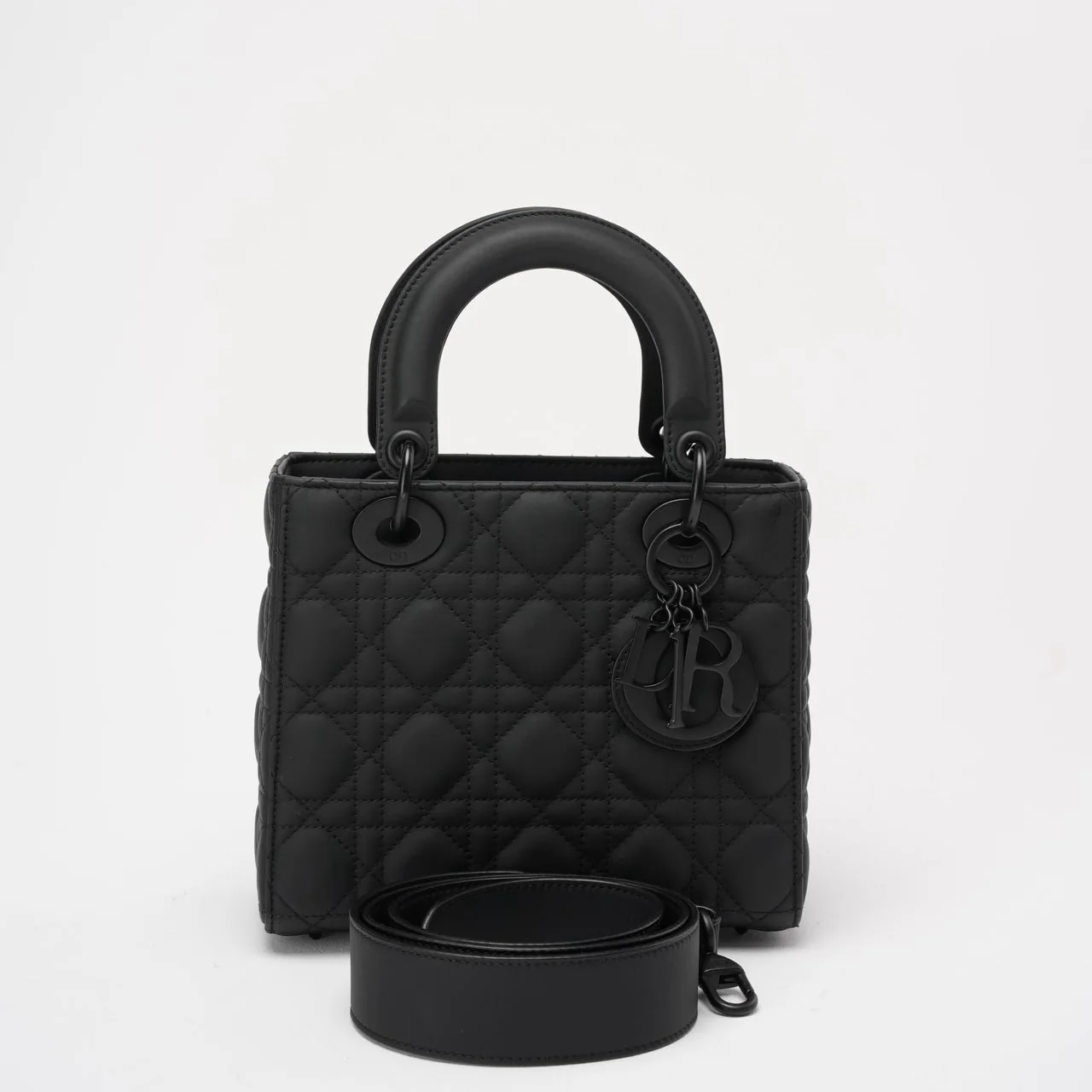 Christian Dior Cannage Small My ABC Dior Lady Dior Black