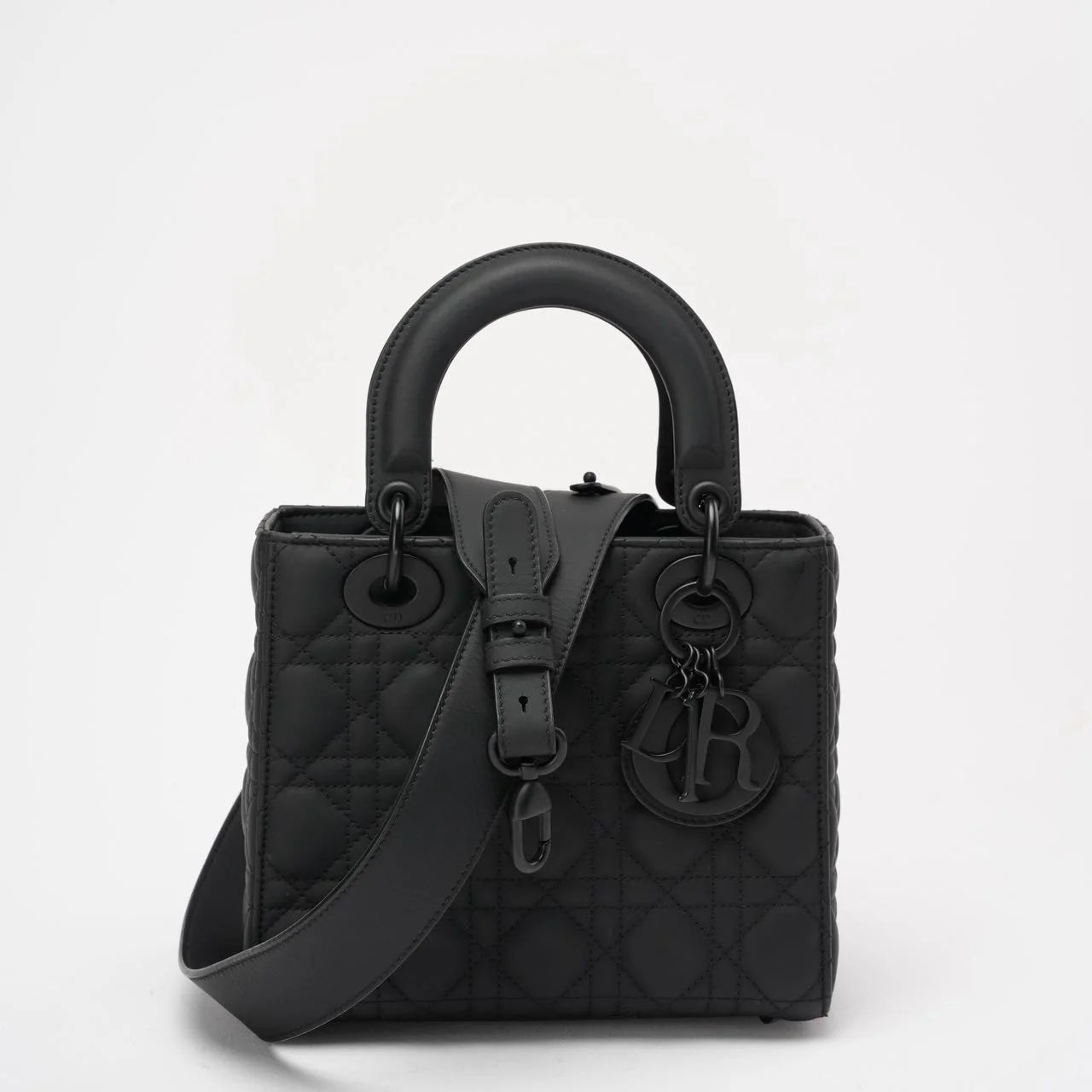 Christian Dior Cannage Small My ABC Dior Lady Dior Black