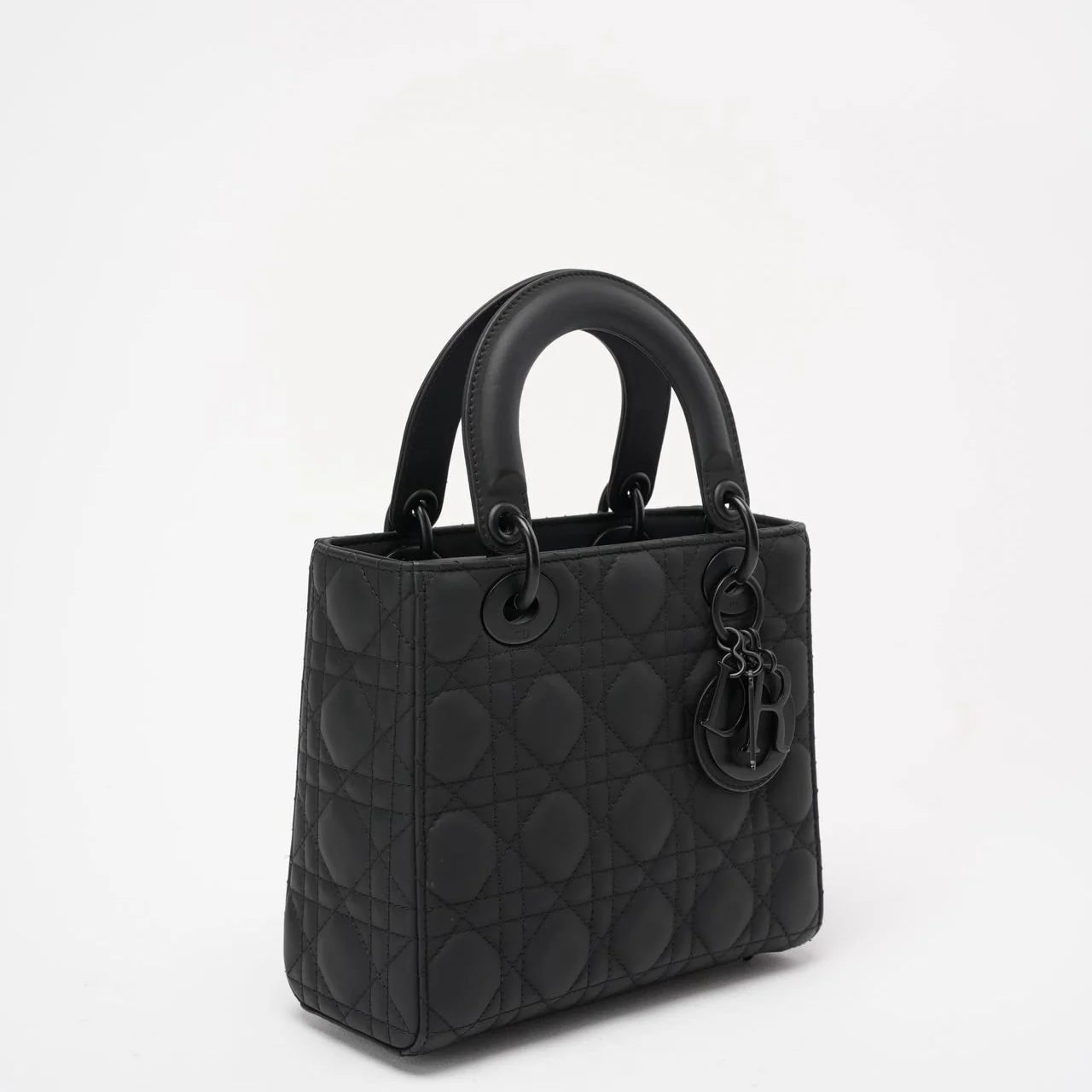 Christian Dior Cannage Small My ABC Dior Lady Dior Black