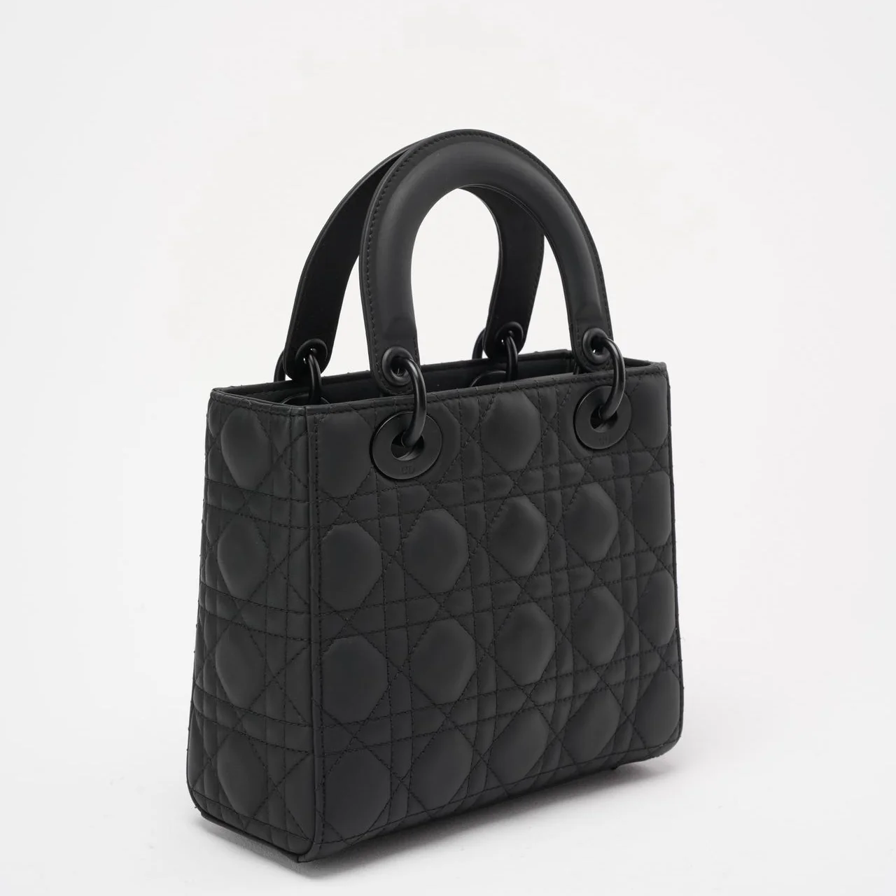 Christian Dior Cannage Small My ABC Dior Lady Dior Black