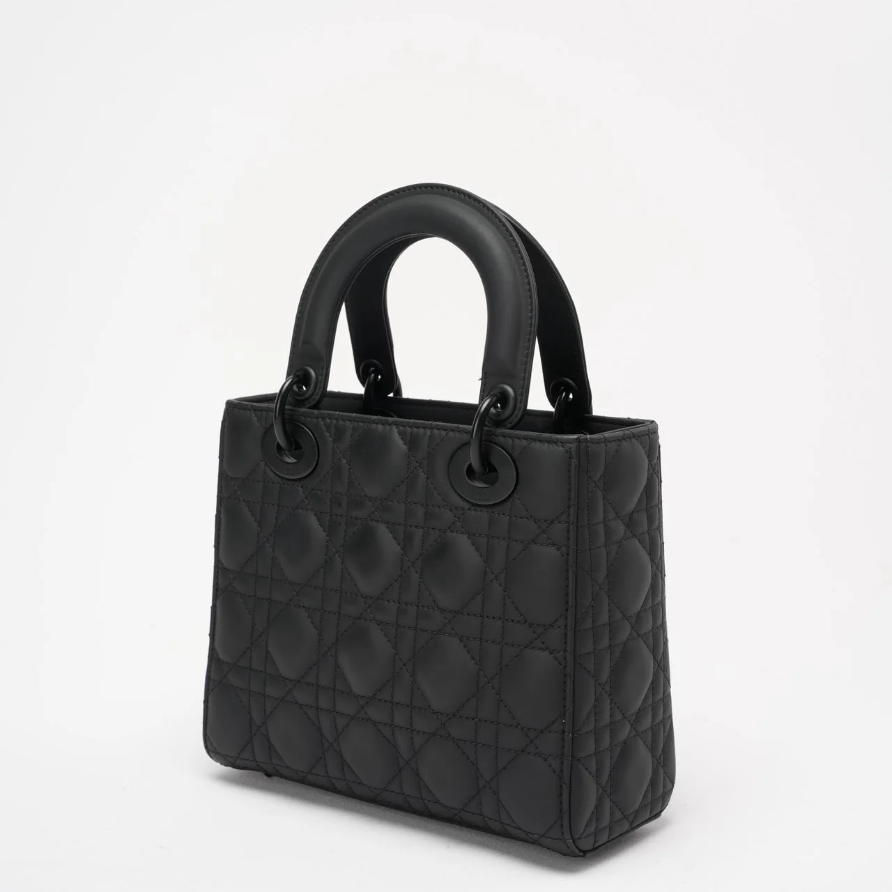 Christian Dior Cannage Small My ABC Dior Lady Dior Black