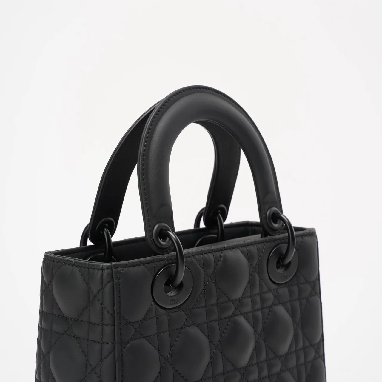 Christian Dior Cannage Small My ABC Dior Lady Dior Black