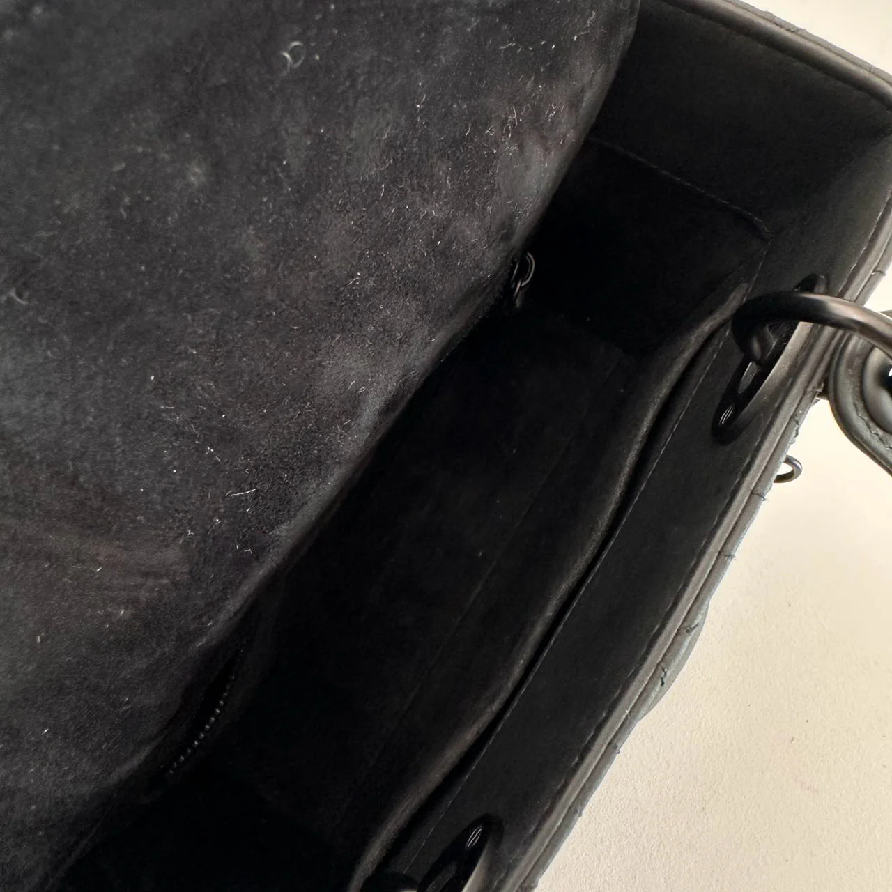 Christian Dior Cannage Small My ABC Dior Lady Dior Black