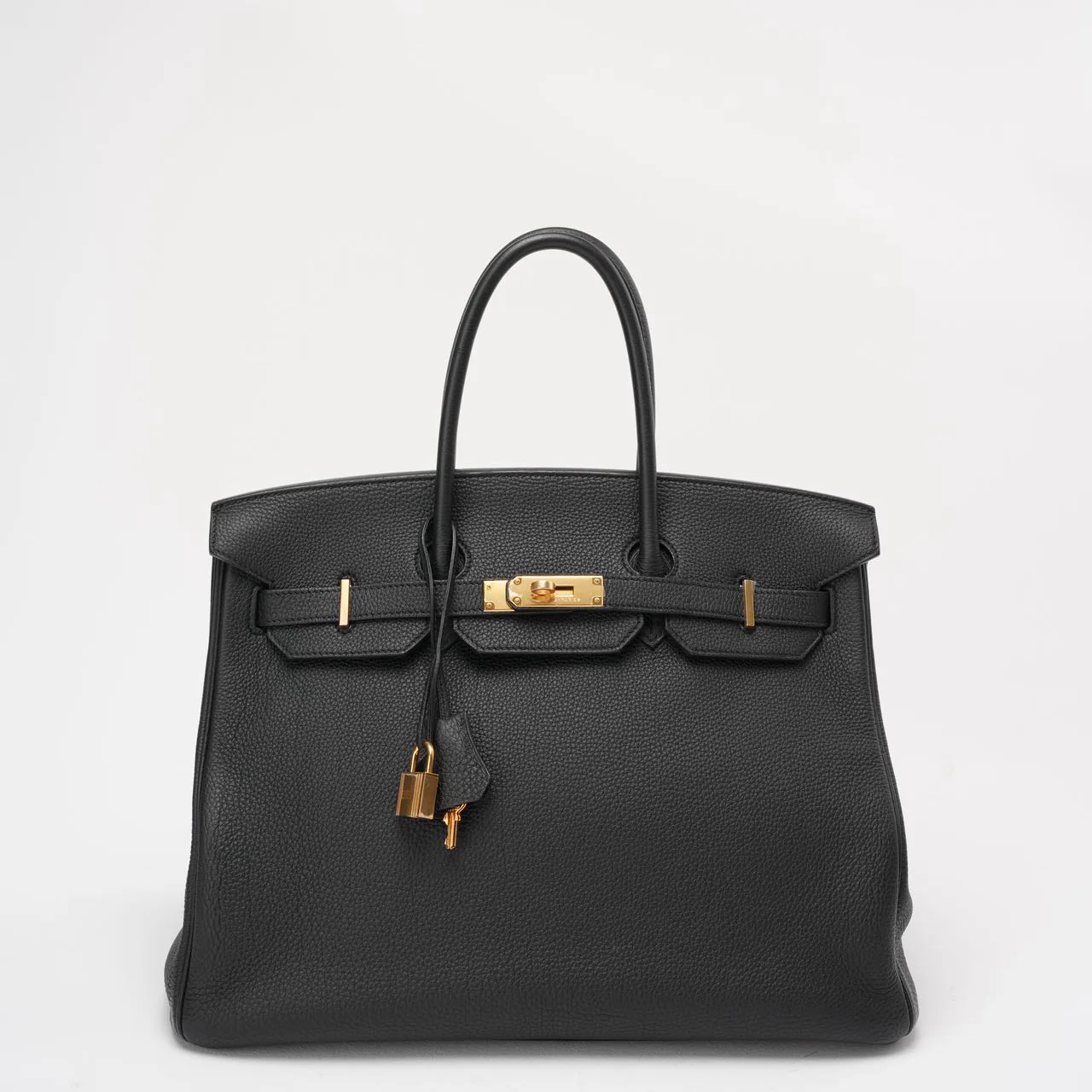 Hermes Black Birkin 35 Togo Leather 2014