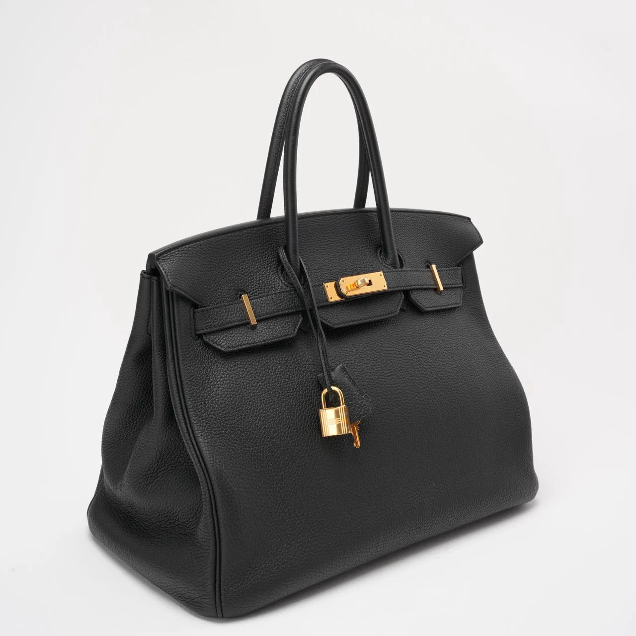 Hermes Black Birkin 35 Togo Leather 2014