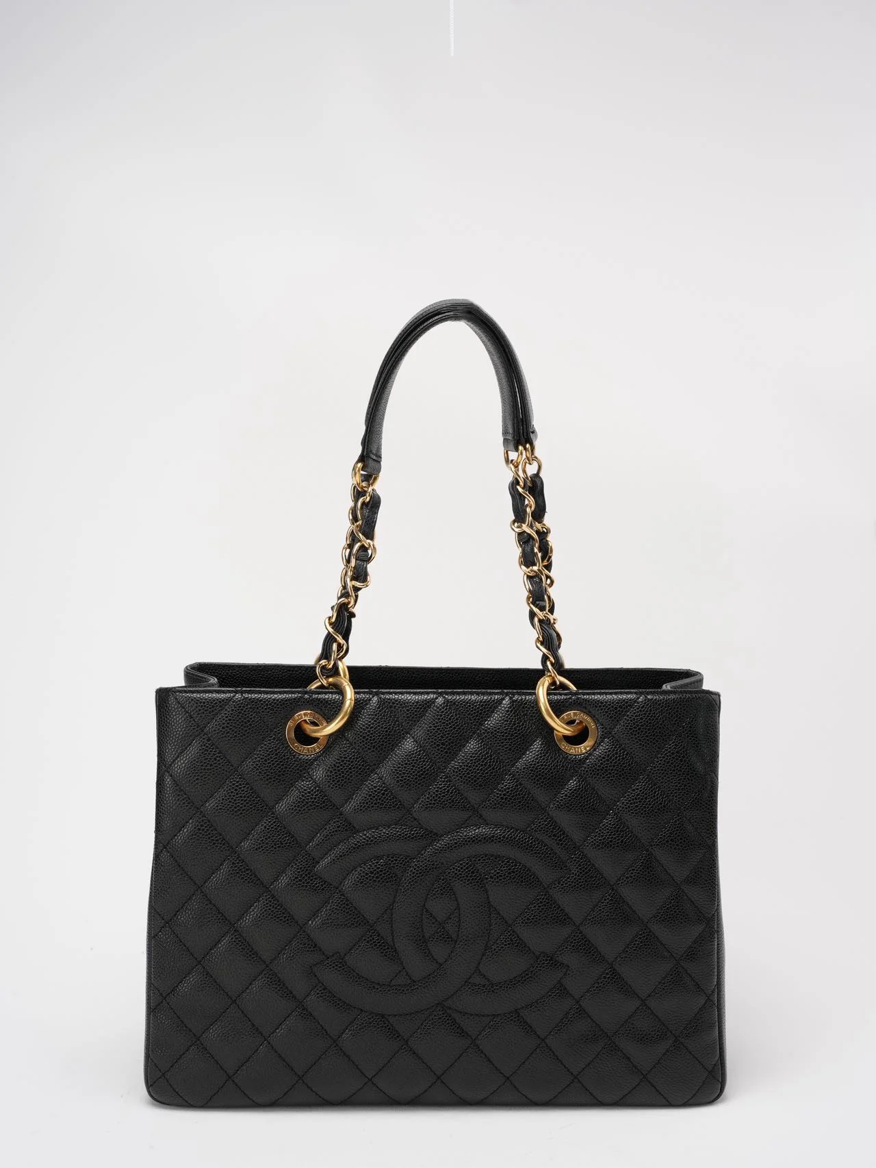 Chanel Black Grand Shopping Tote (GST) 2014-2015
