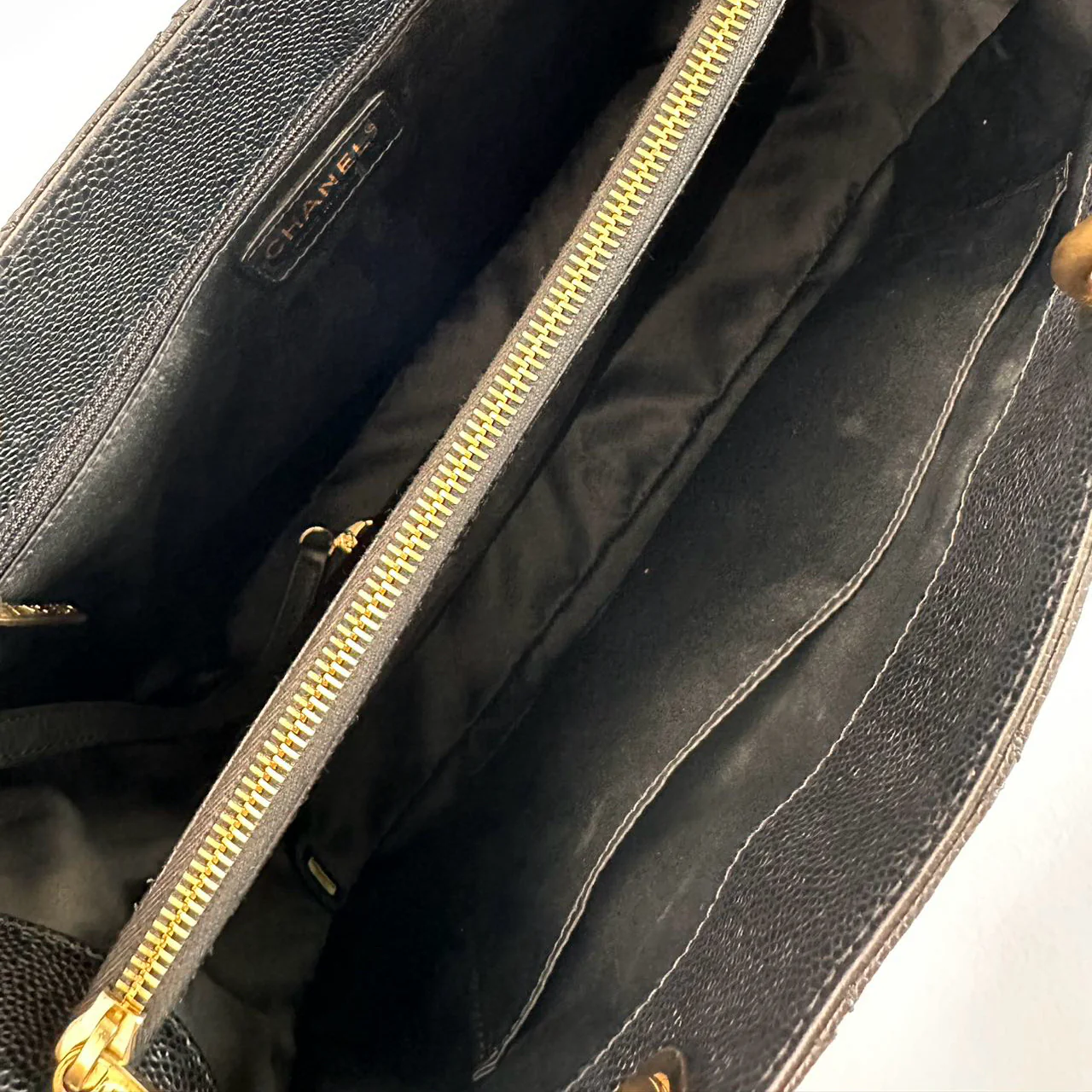 Chanel Black Grand Shopping Tote (GST) 2014-2015