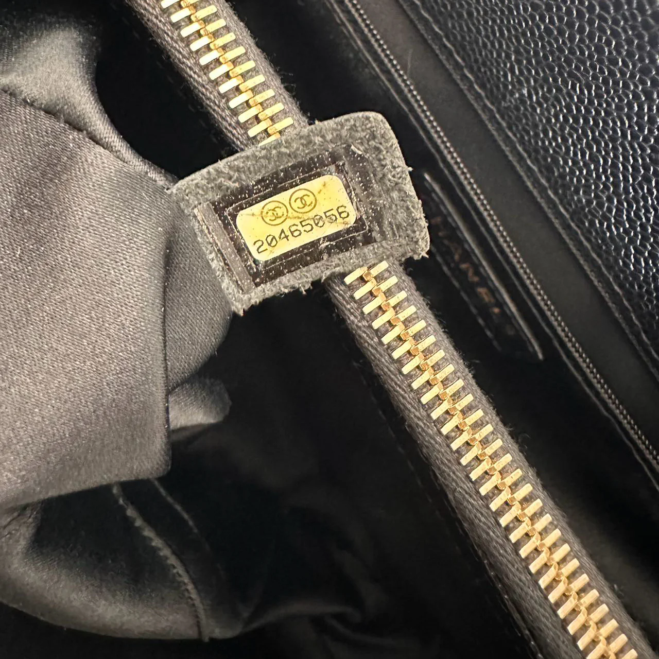 Chanel Black Grand Shopping Tote (GST) 2014-2015