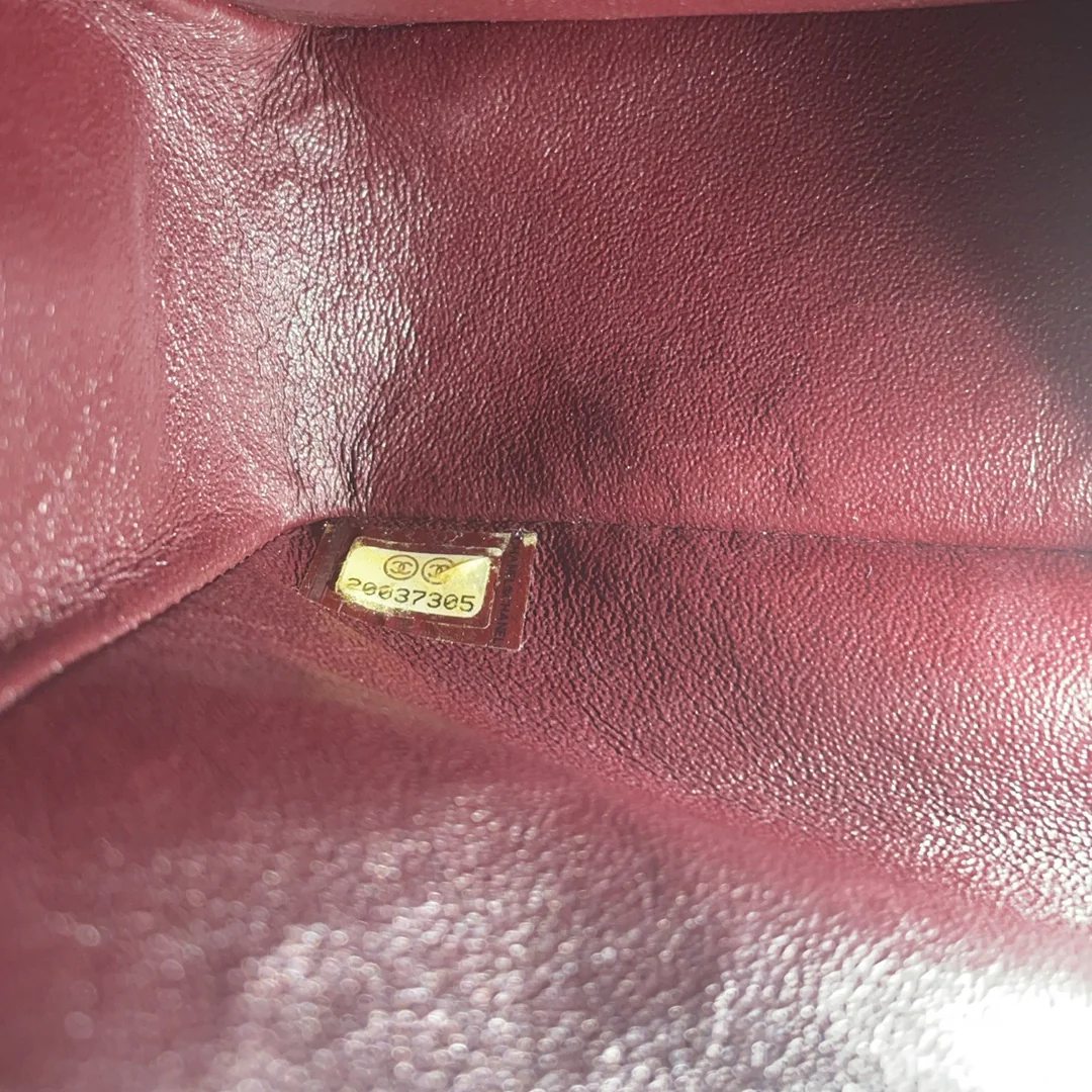 Chanel Black Medium Double Flap Lambskin 2014-2015