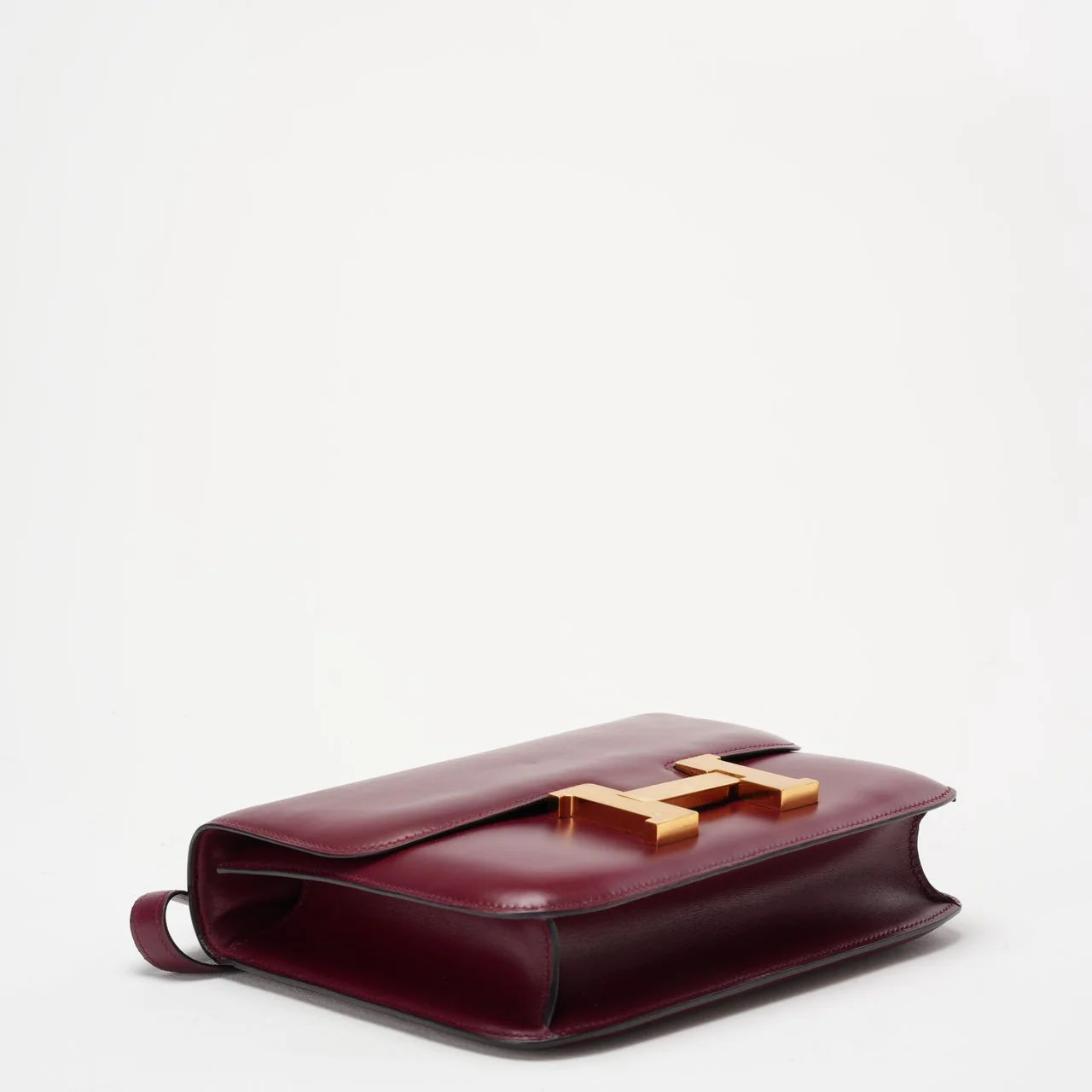 Hermes Vintage Constance 24 Burgundy Box 1980’s