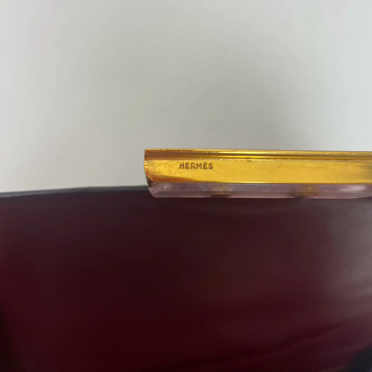 Hermes Vintage Constance 24 Burgundy Box 1980’s