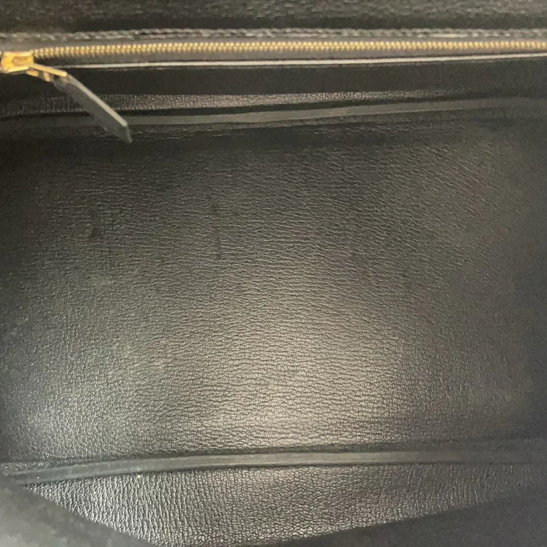 Hermes Black Birkin 35 Togo Leather 2012