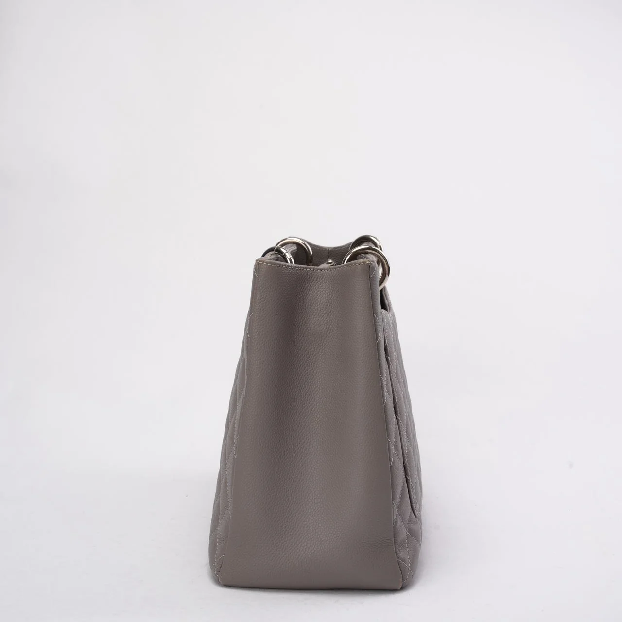 Chanel Grand Shopping Tote (GST) in Gray Caviar Leather 2012-2013