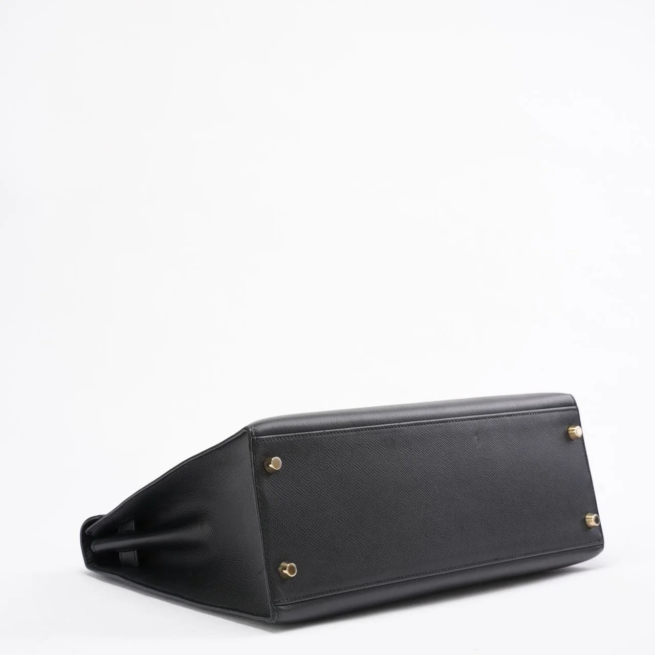 Hermes Black Kelly Sellier 32 Epsom Leather 2010