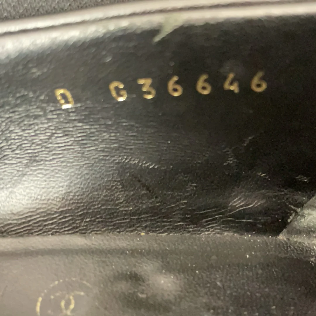 Chanel Black Lambskin Quilted CC Turnlock Loafers Size 38.5