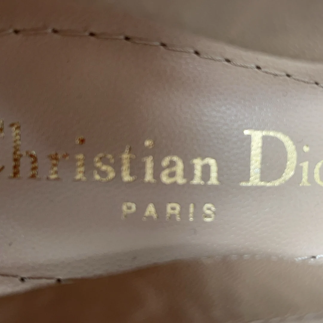 Christian Dior J'Adior Slingback Pump in White 38D