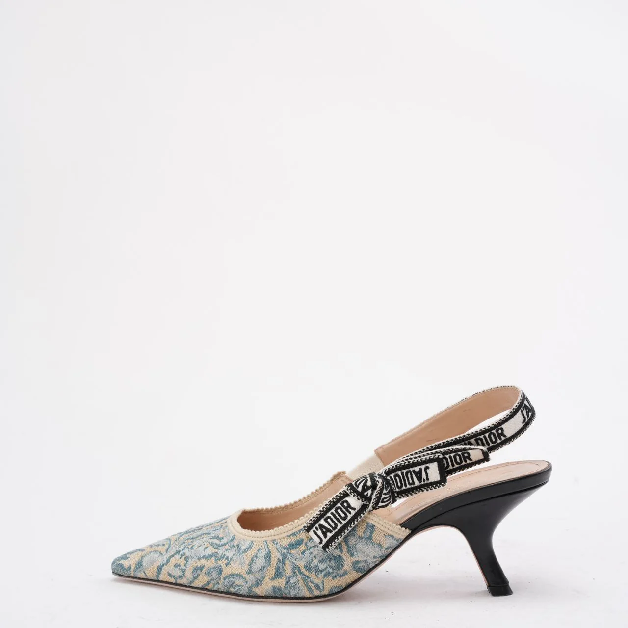Christian Dior J'Adior Slingback Pump 38 Blue Taille