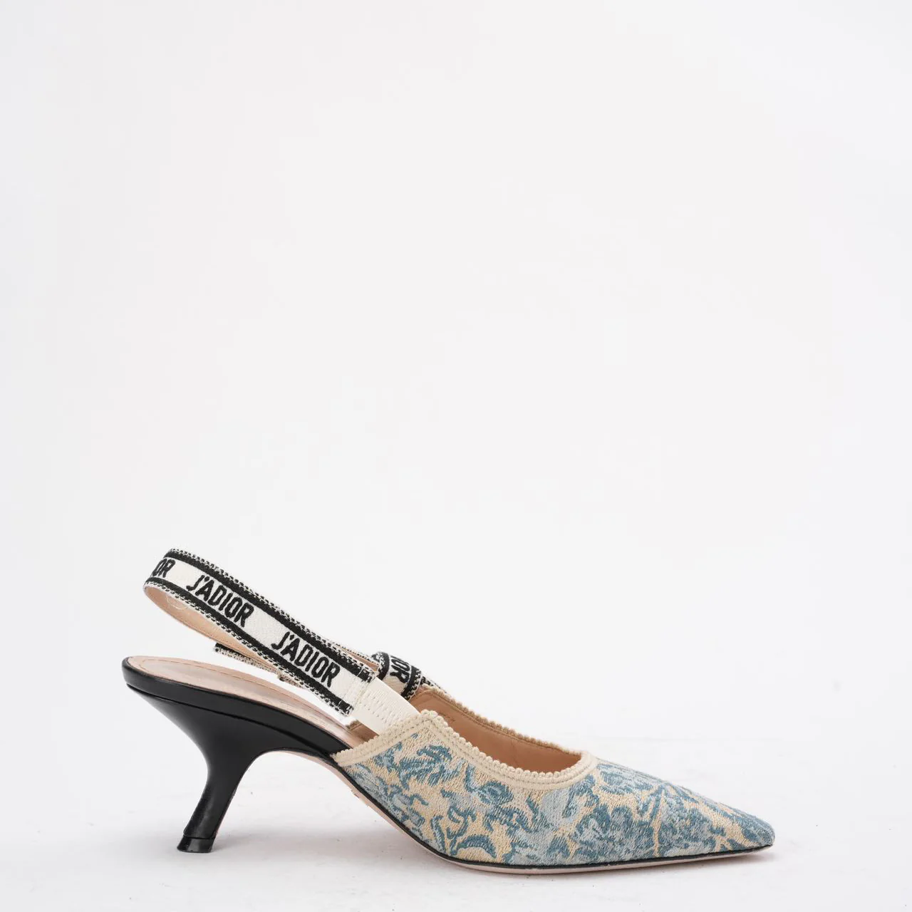 Christian Dior J'Adior Slingback Pump 38 Blue Taille