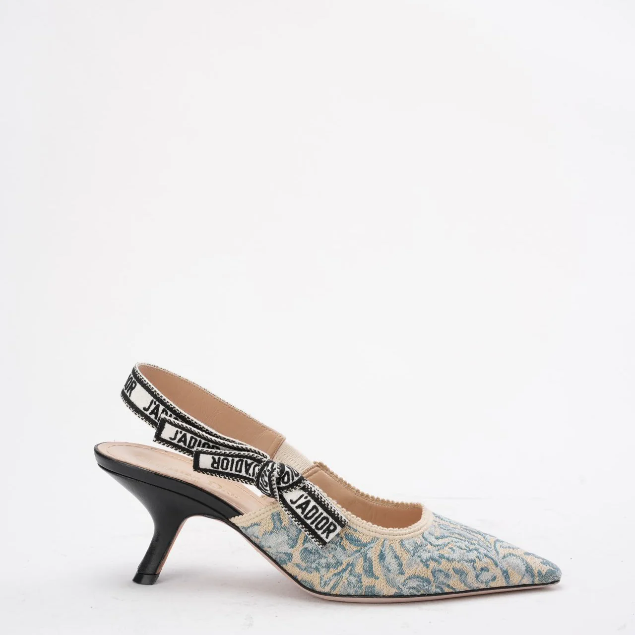 Christian Dior J'Adior Slingback Pump 38 Blue Taille