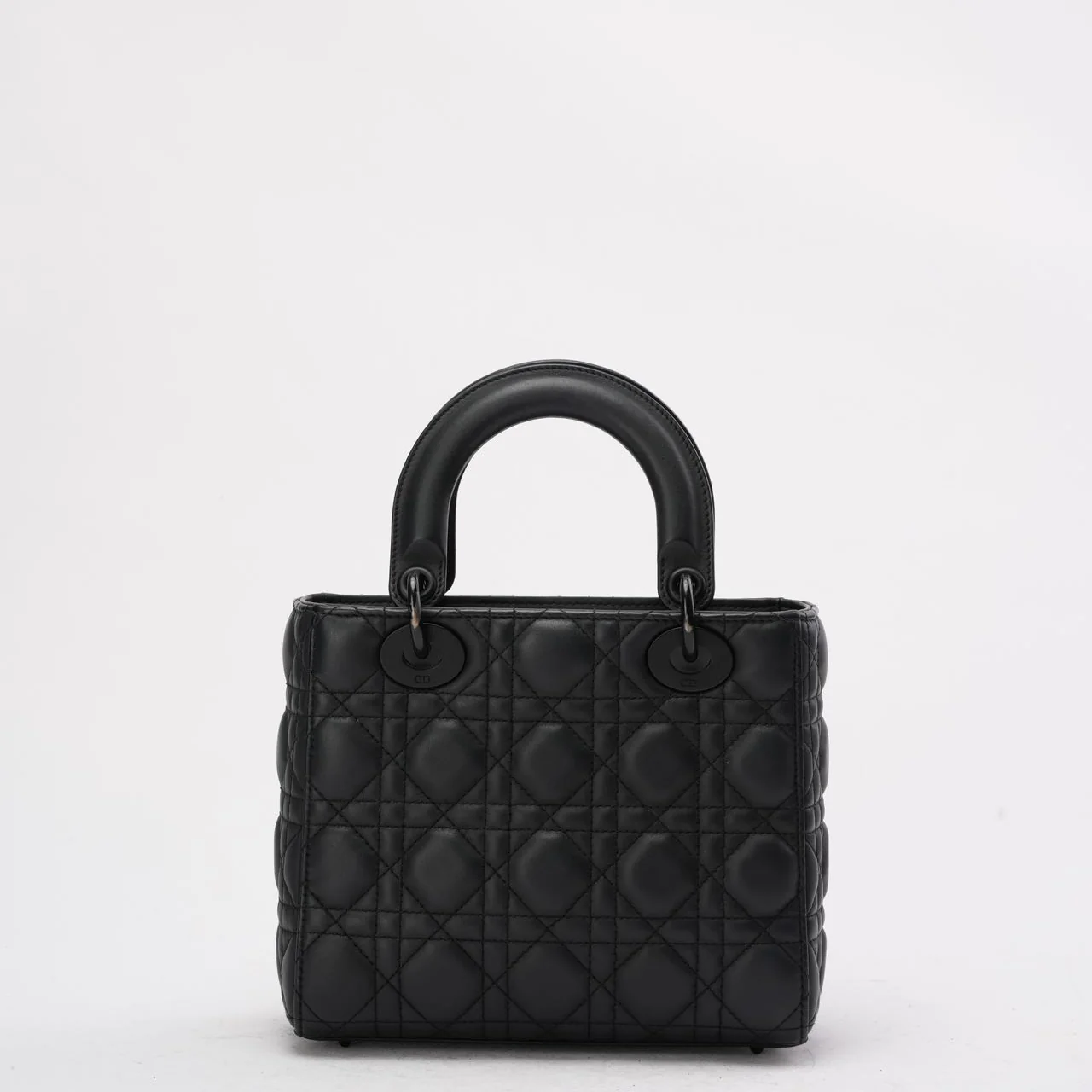 Dior Small Lady Dior My ABCDior Bag in Black Ultramatte 2020