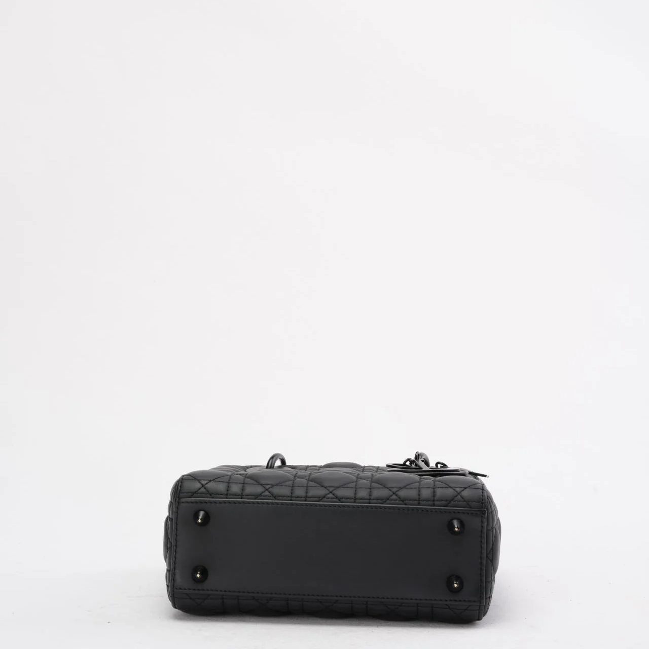 Dior Small Lady Dior My ABCDior Bag in Black Ultramatte 2020