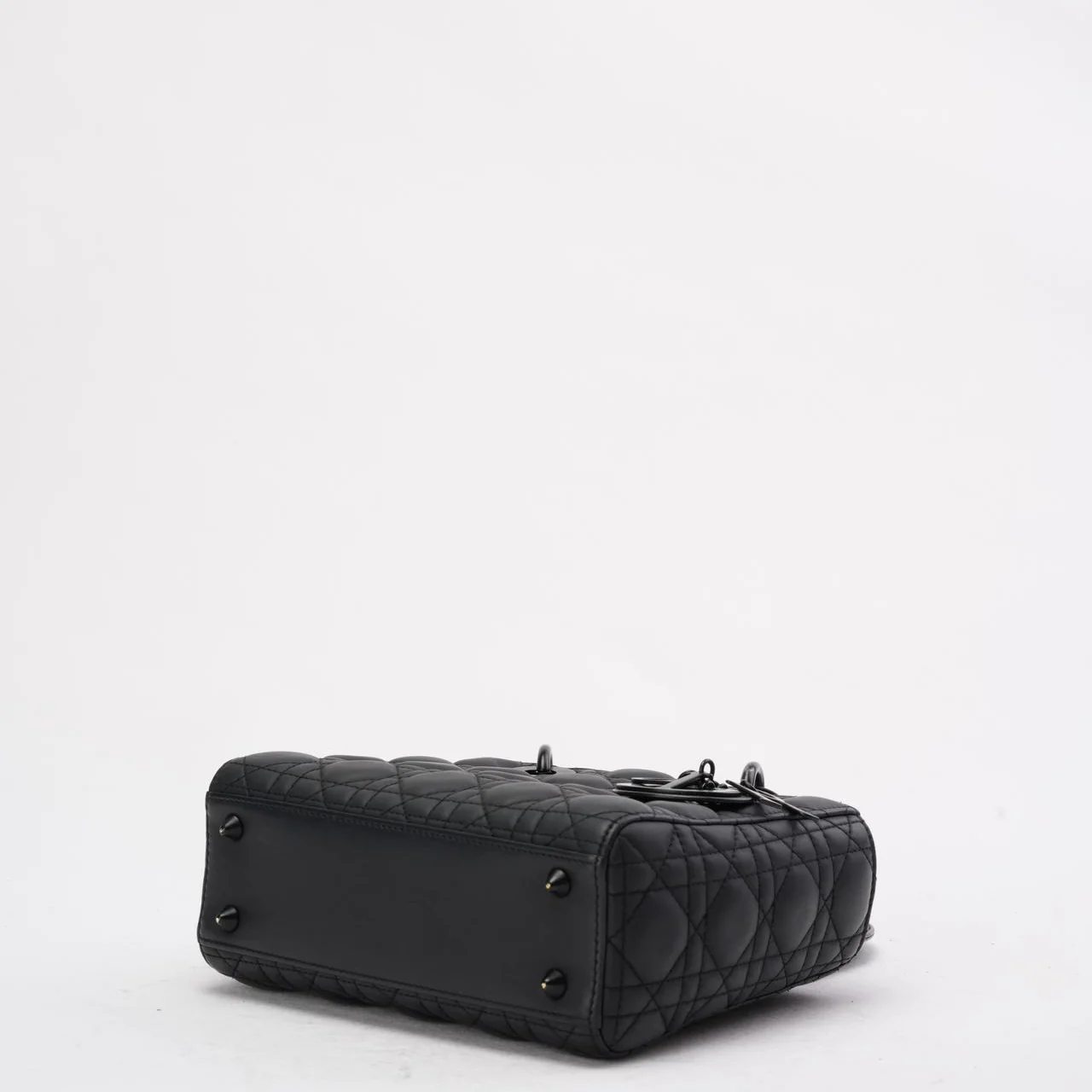 Dior Small Lady Dior My ABCDior Bag in Black Ultramatte 2020