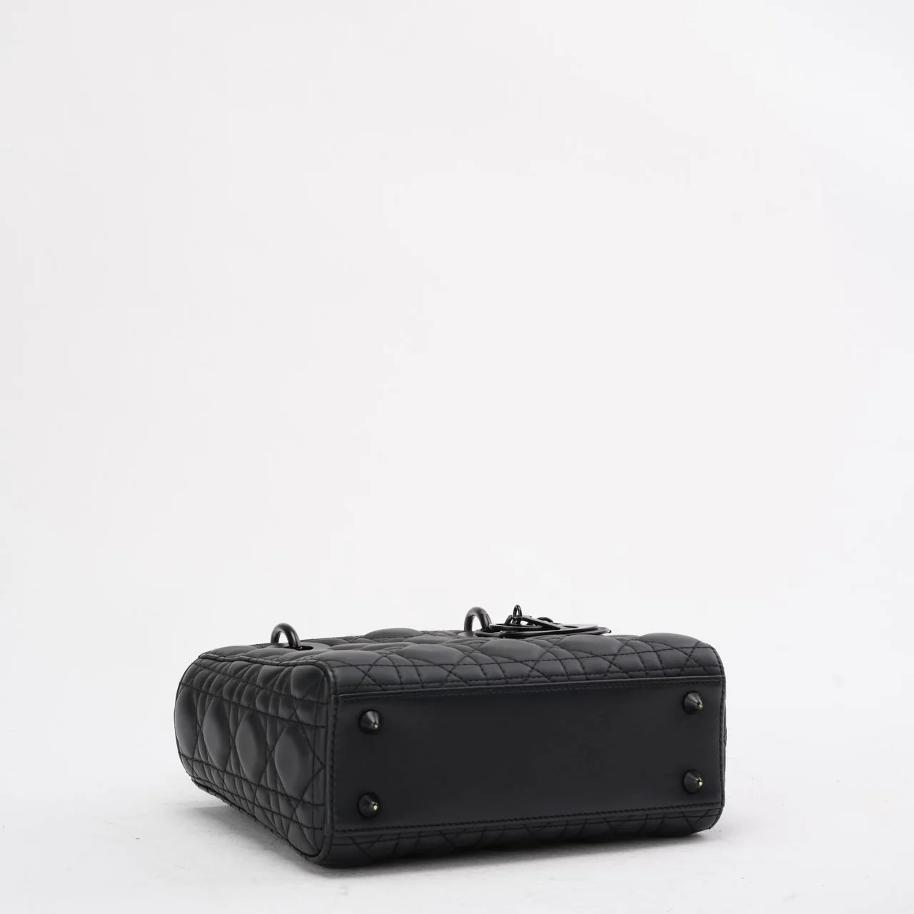 Dior Small Lady Dior My ABCDior Bag in Black Ultramatte 2020