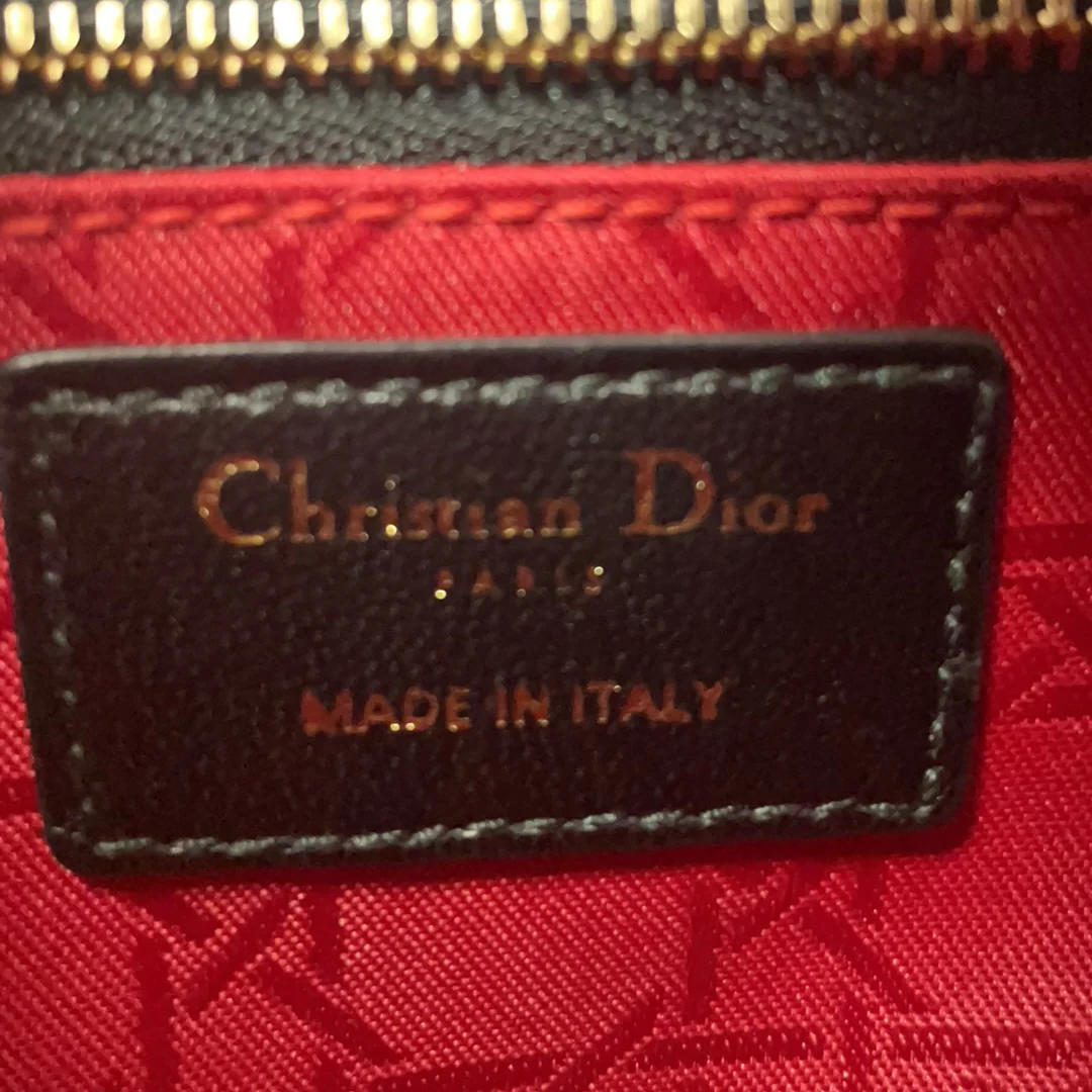 Dior Small Lady Dior My ABCDior Bag in Black 2017