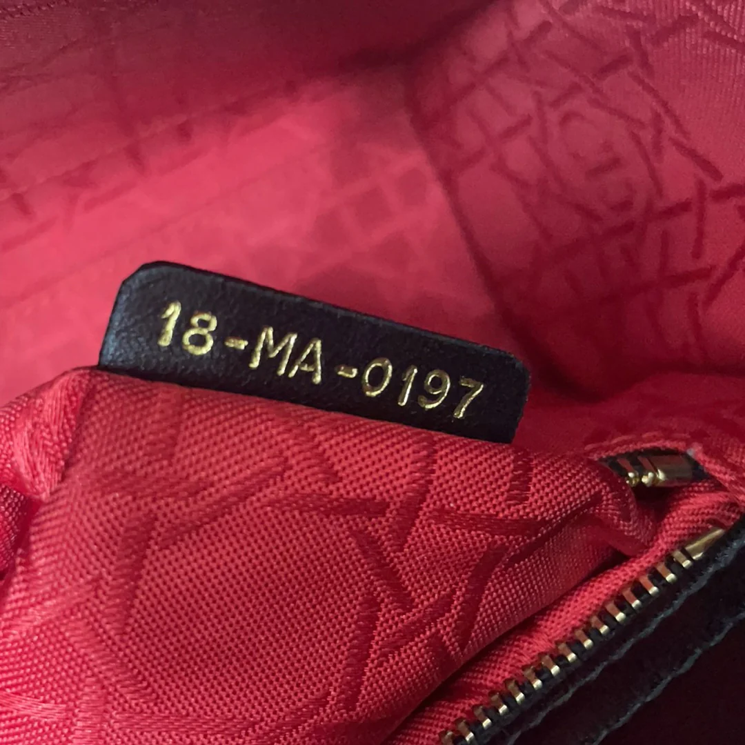 Dior Small Lady Dior My ABCDior Bag in Black 2017