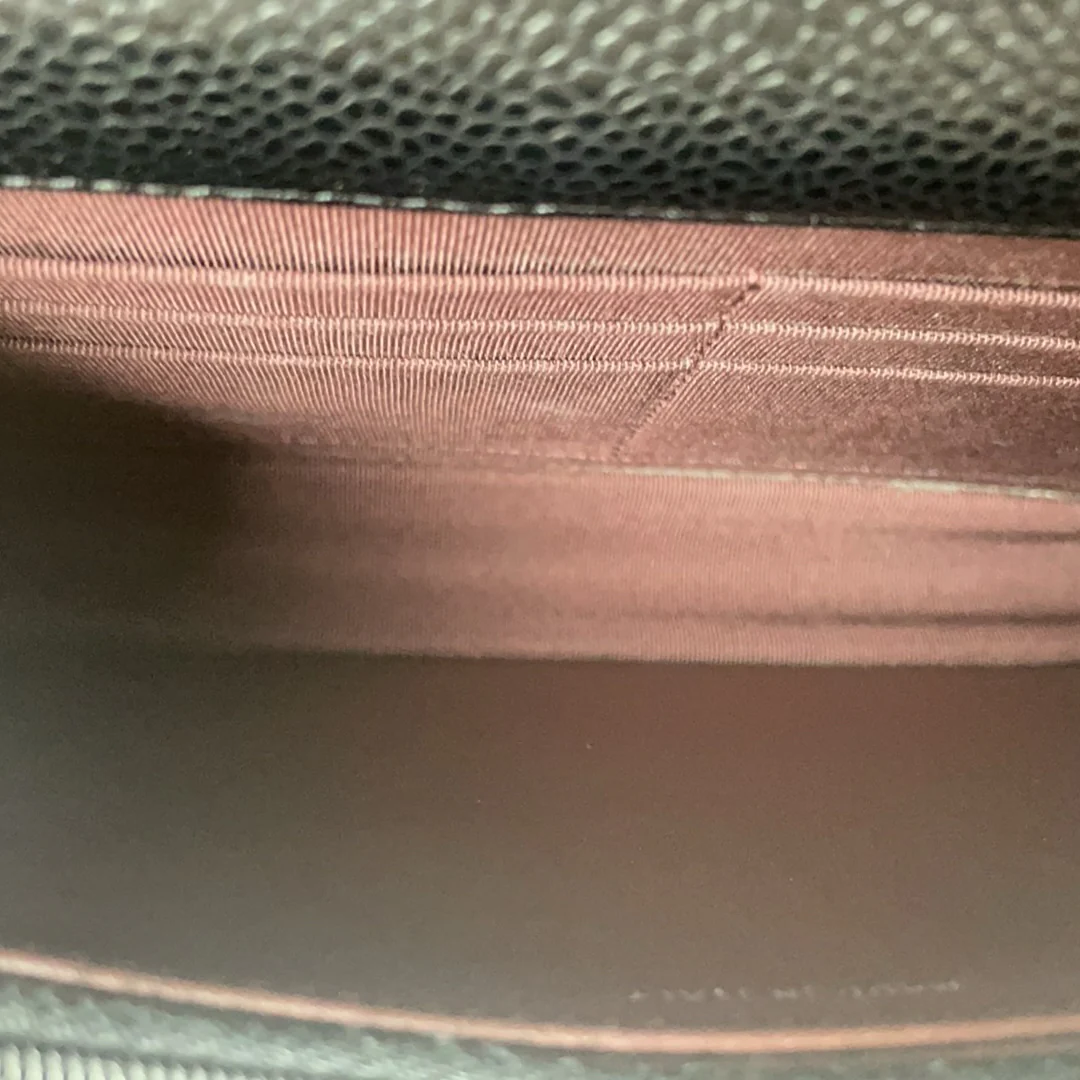 Chanel Timeless Wallet on Chain (WOC) Black Caviar 2020