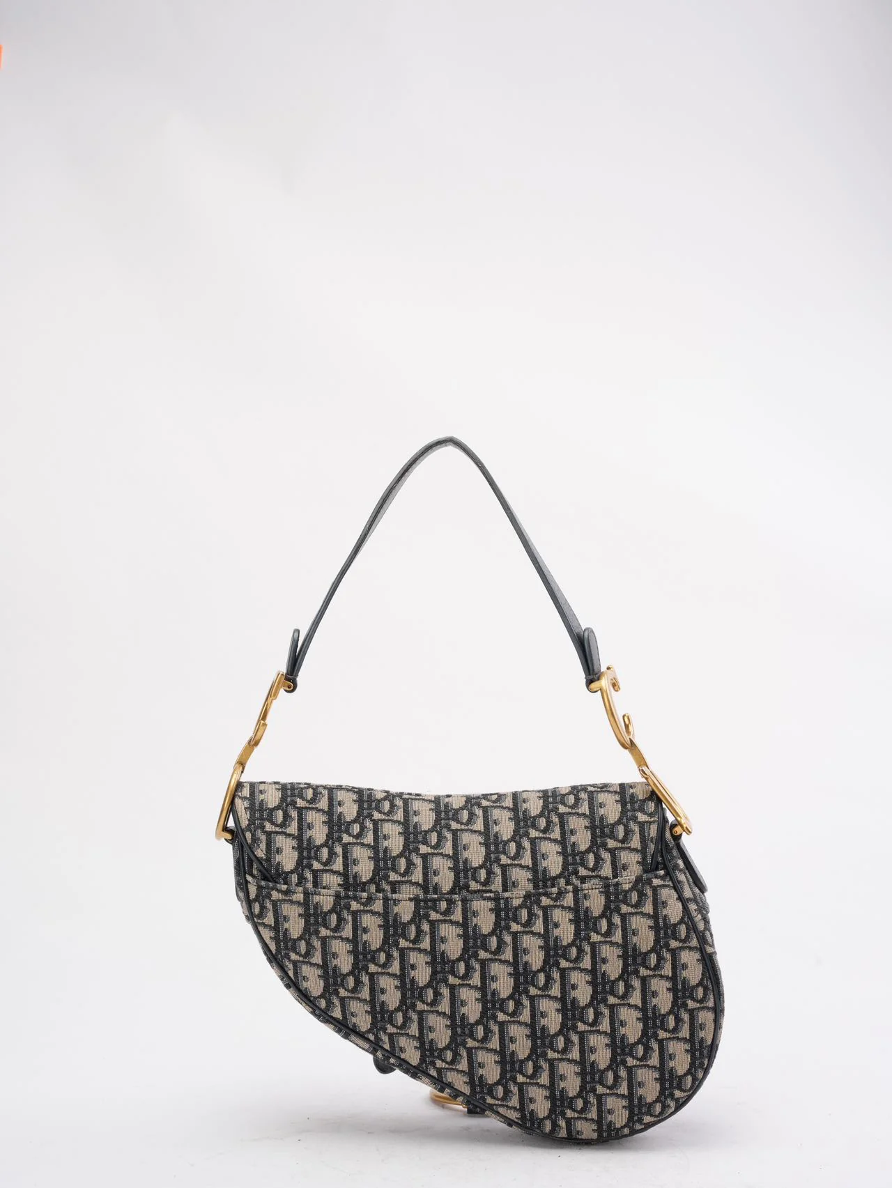 Dior Saddle Bag Medium Blue Oblique Jacquard 2020