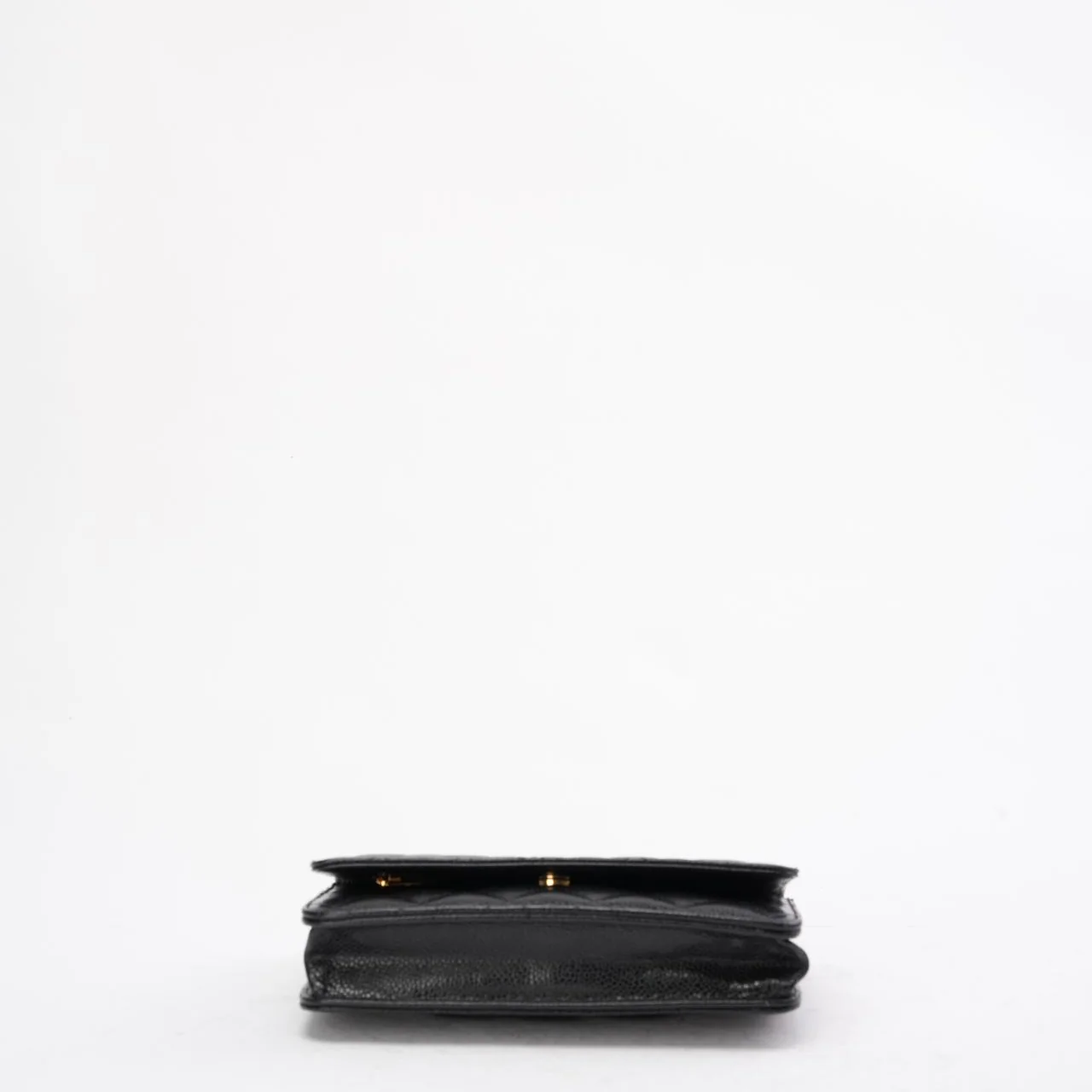 Chanel Black Timeless Wallet on Chain (WOC) Caviar 2020