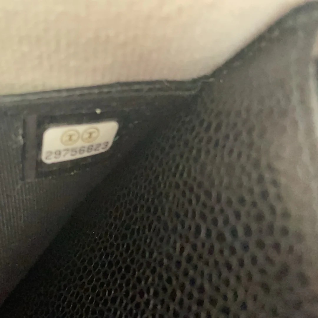 Chanel Black Timeless Wallet on Chain (WOC) Caviar 2020