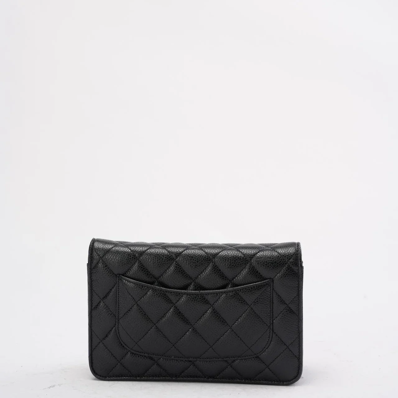 Chanel Black Classic Wallet on Chain (WOC) Caviar 2020