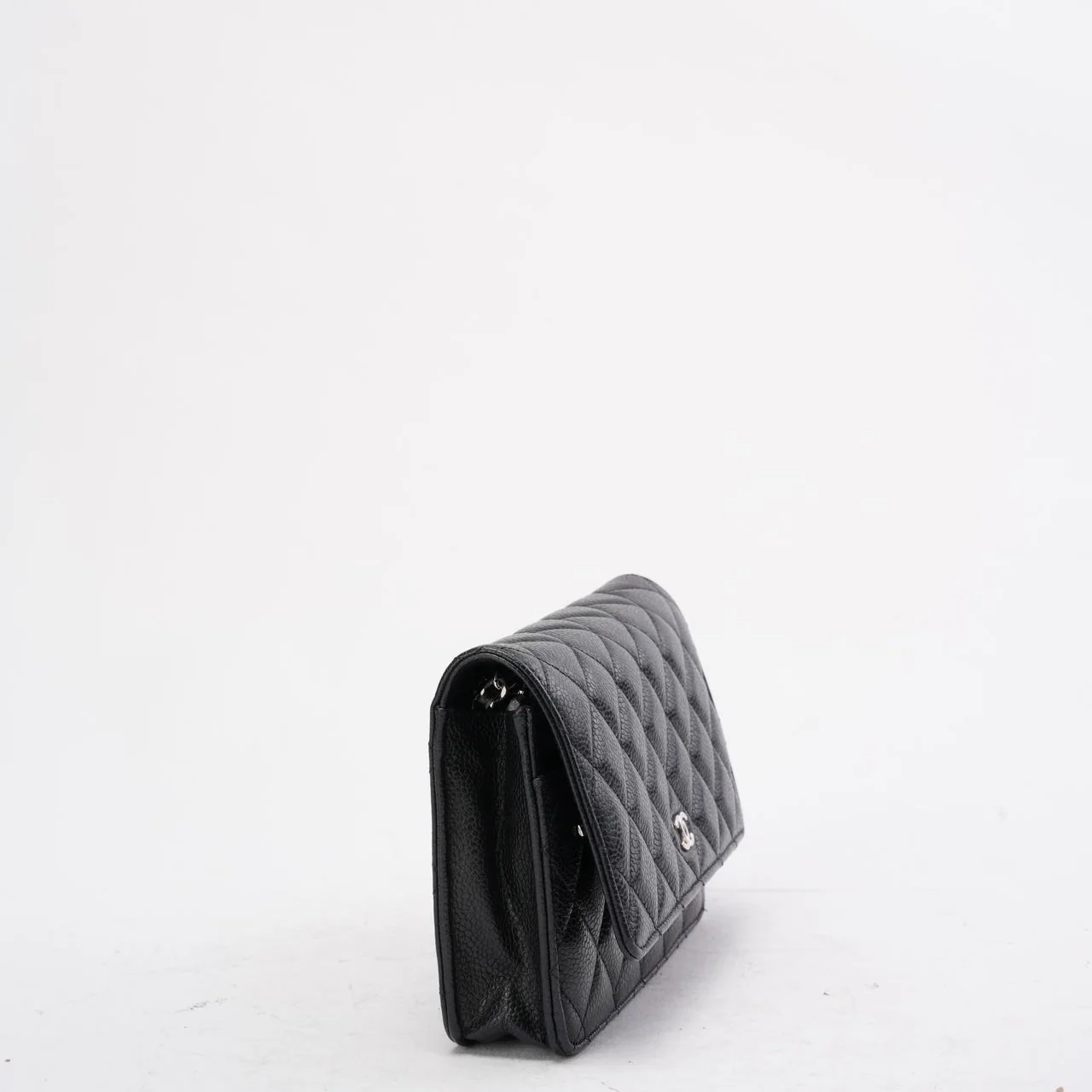 Chanel Black Classic Wallet on Chain (WOC) Caviar 2020