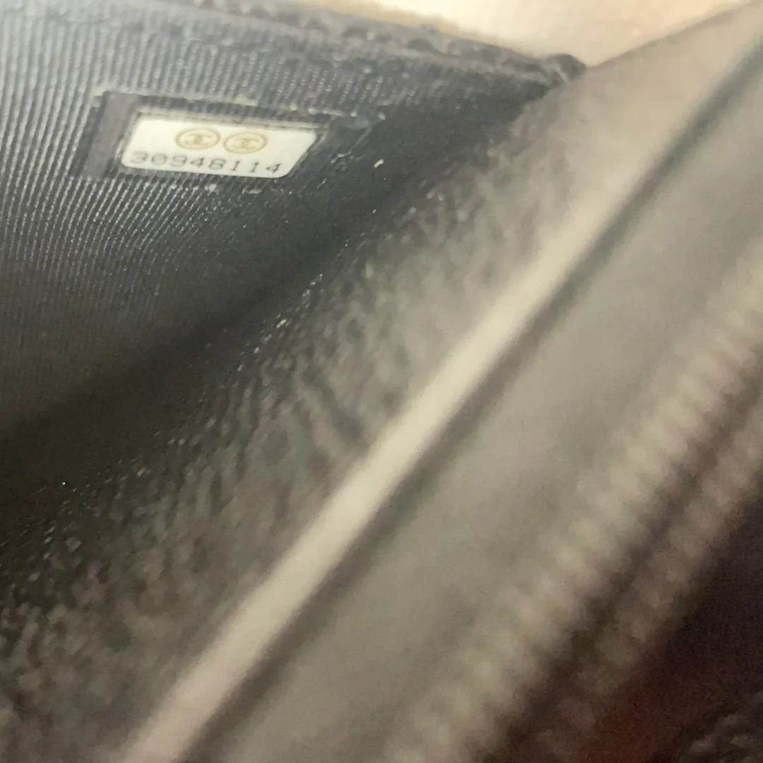 Chanel Black Classic Wallet on Chain (WOC) Caviar 2020