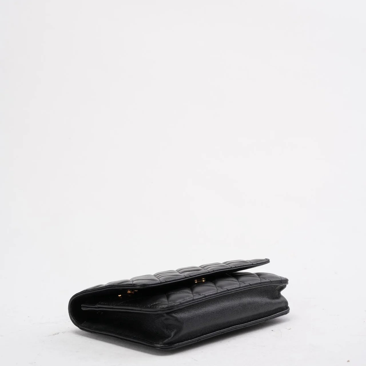 Chanel Black Classic Wallet on Chain (WOC) Lambskin 2020