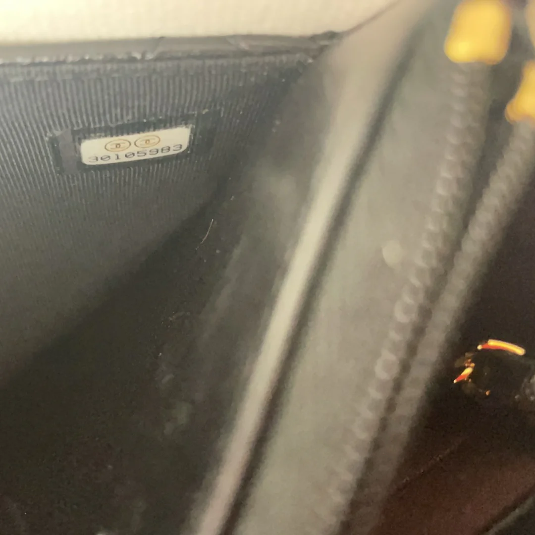 Chanel Black Classic Wallet on Chain (WOC) Lambskin 2020