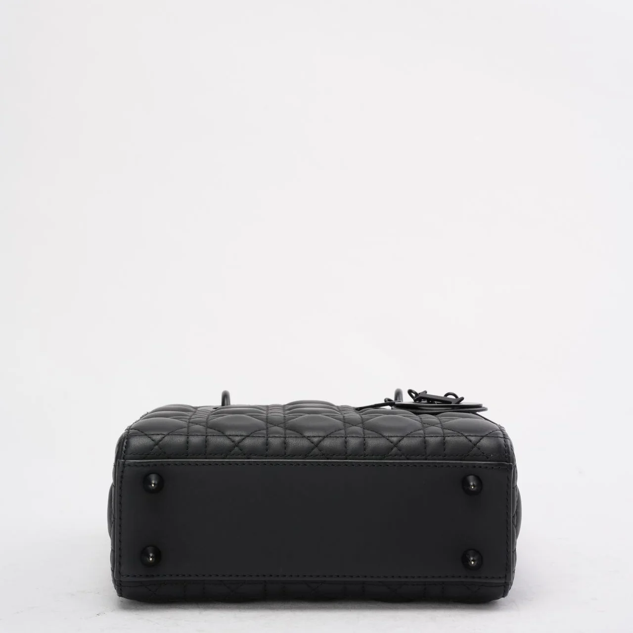 Christian Dior Matte Black Small Lady Dior Bag 2023